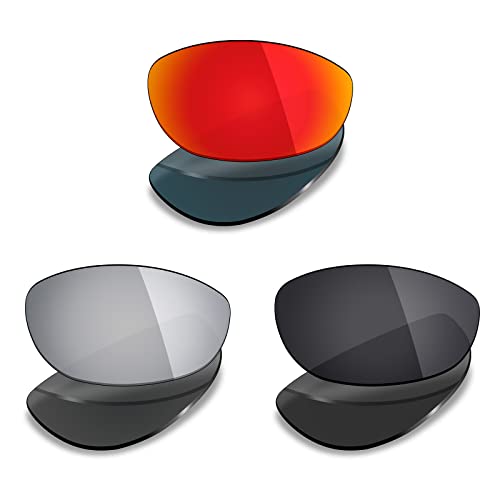 Stealth Black&silver Titanium&fire Red