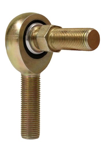 NMR10S Male Threaded Right Hand Rod End with Male Stud - 5/8-18 Shank Thread, 0.6250 in Bore Diameter - Commercial Grade Self-Lubricating Rod End Bearing - Ideal for Automotive, Industrial Machinery, and Heavy Equipment Applications