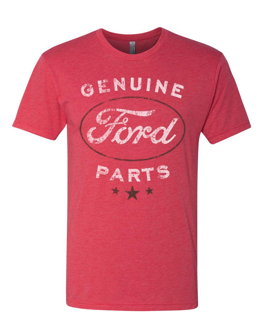 Vintage Distressed Genuine Ford Parts Cars & Trucks Mens Premium Tri-Blend T-Shirt - Perfect for Car Enthusiasts, Mechanics & Vintage Lovers