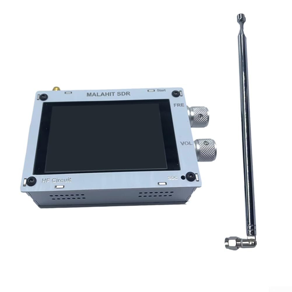 Portable 3.5 Inch Screen Malachite Pro Radio 50KHz-2GHz Full Aviation DSP Receiver - Compact Handheld Scanner for Aviation Enthusiasts, HAM Radio Operators & Emergency Preparedness