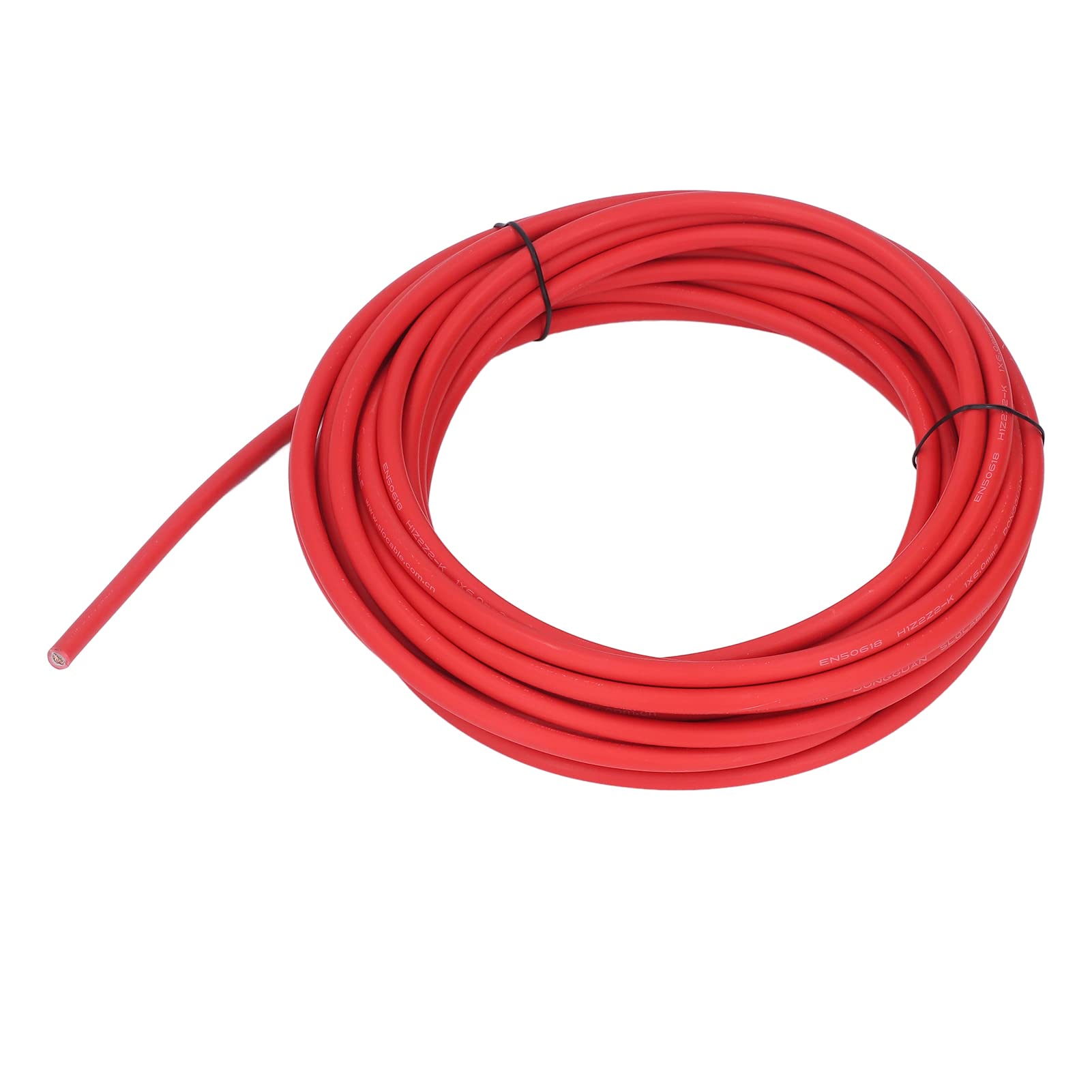 Ubersweet® 10m Solar Power Cable - Heavy Duty, Anti-Corrosion Solar Panel Wire for Industrial Use (Red) | Perfect for Off-Grid Systems, Solar Farms & RV Solar Installations
