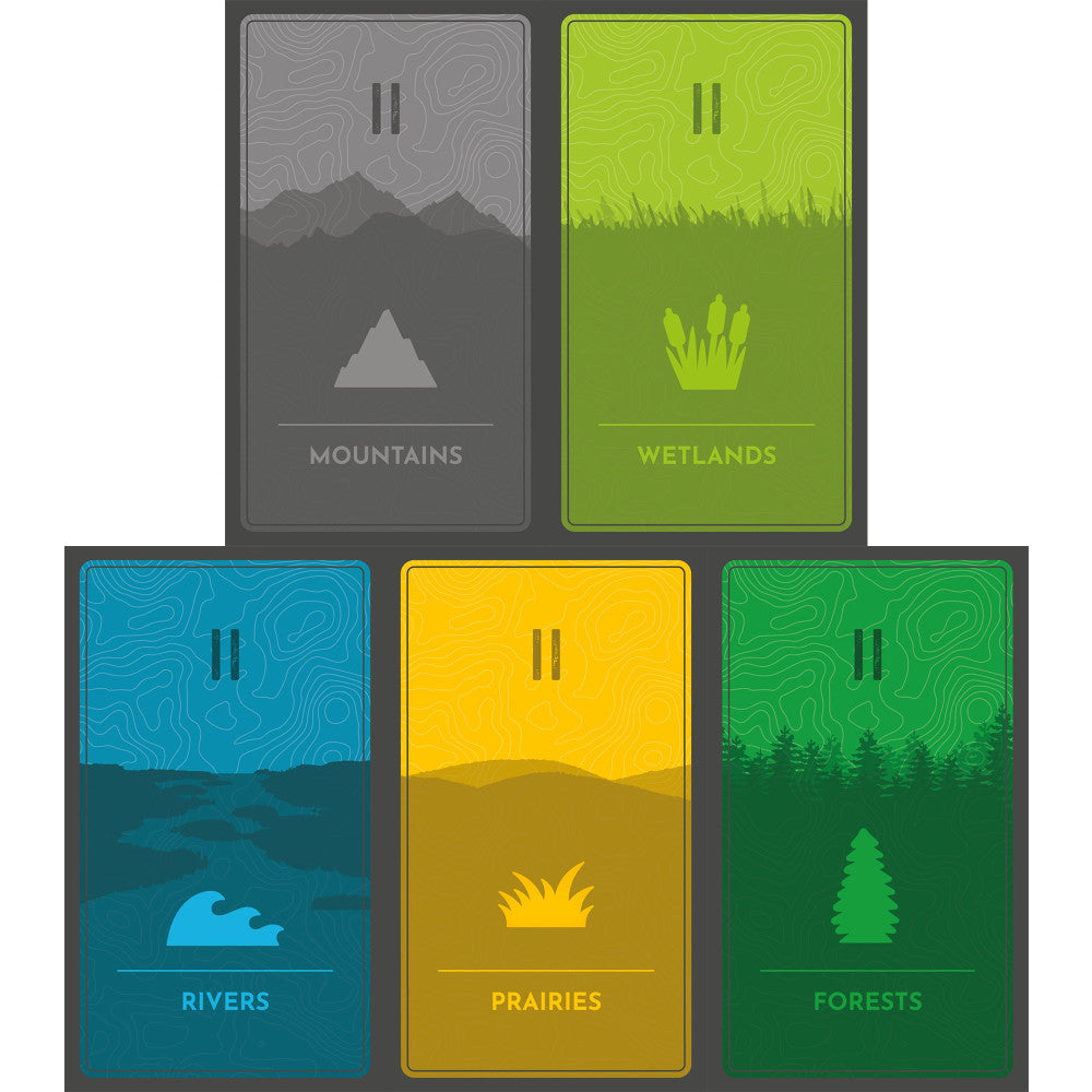 AEG Cascadia: Rolling Hills - Dynamic Flip & Write Board Game for Families | Perfect for Game Nights & Family Gatherings