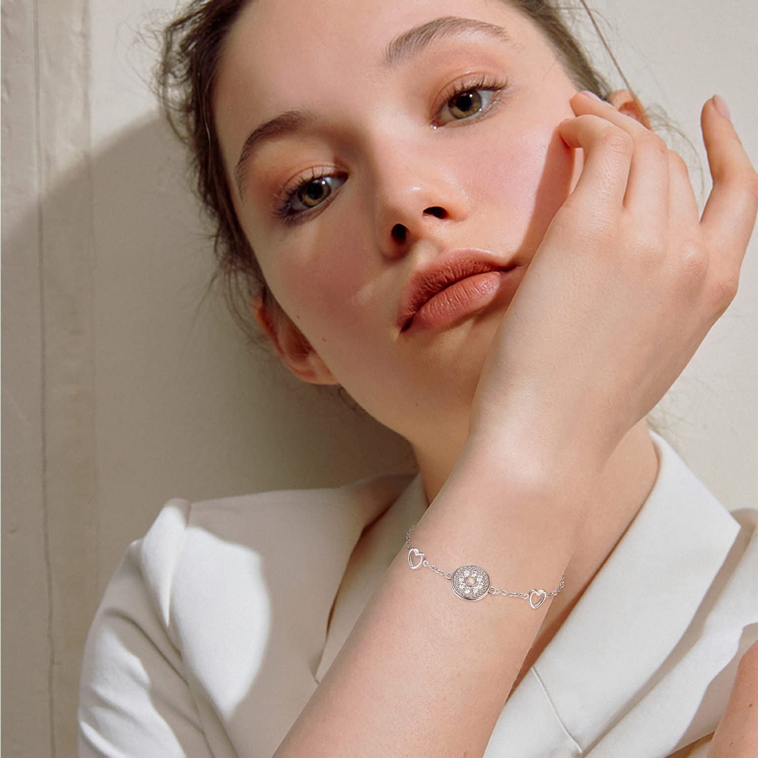 Elegant Sterling Silver Opal Bracelet for Women - Dainty Handmade Jewelry Gift for Her - Perfect for Birthday, Anniversary & Special Occasions