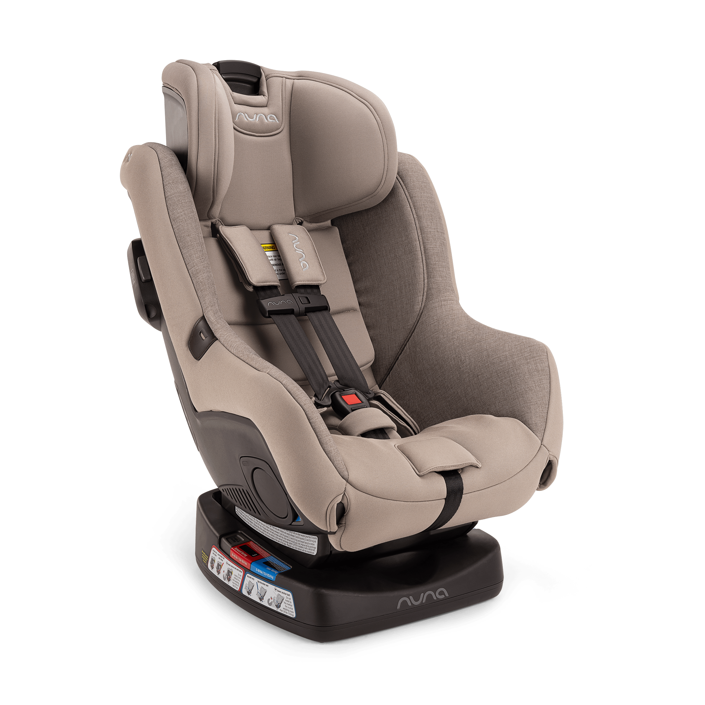 Nuna Rava Convertible Car Seat - Safe & Comfortable for Toddlers & Kids | 5-65 lbs | Rear & Forward Facing | Perfect for Family Travel & Daily Commute