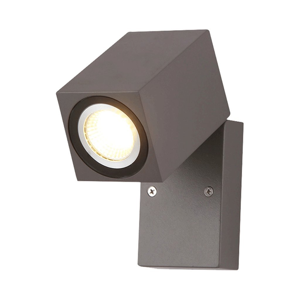LED Aluminum Wall Lamp - Waterproof Adjustable Outdoor Lighting for Villa, Living Room, Corridor - Perfect for Patio, Garden, Porch & Entryway Lighting