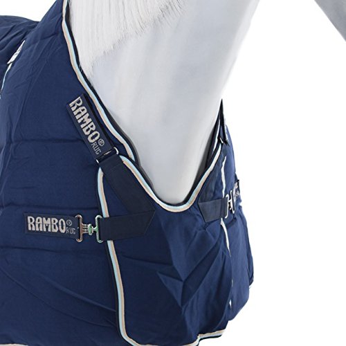 Rambo Optimo Stable Blanket 400g - Heavyweight Horse Stable Blanket for Winter Warmth & Comfort - Ideal for Cold Weather Horse Care & Stable Use