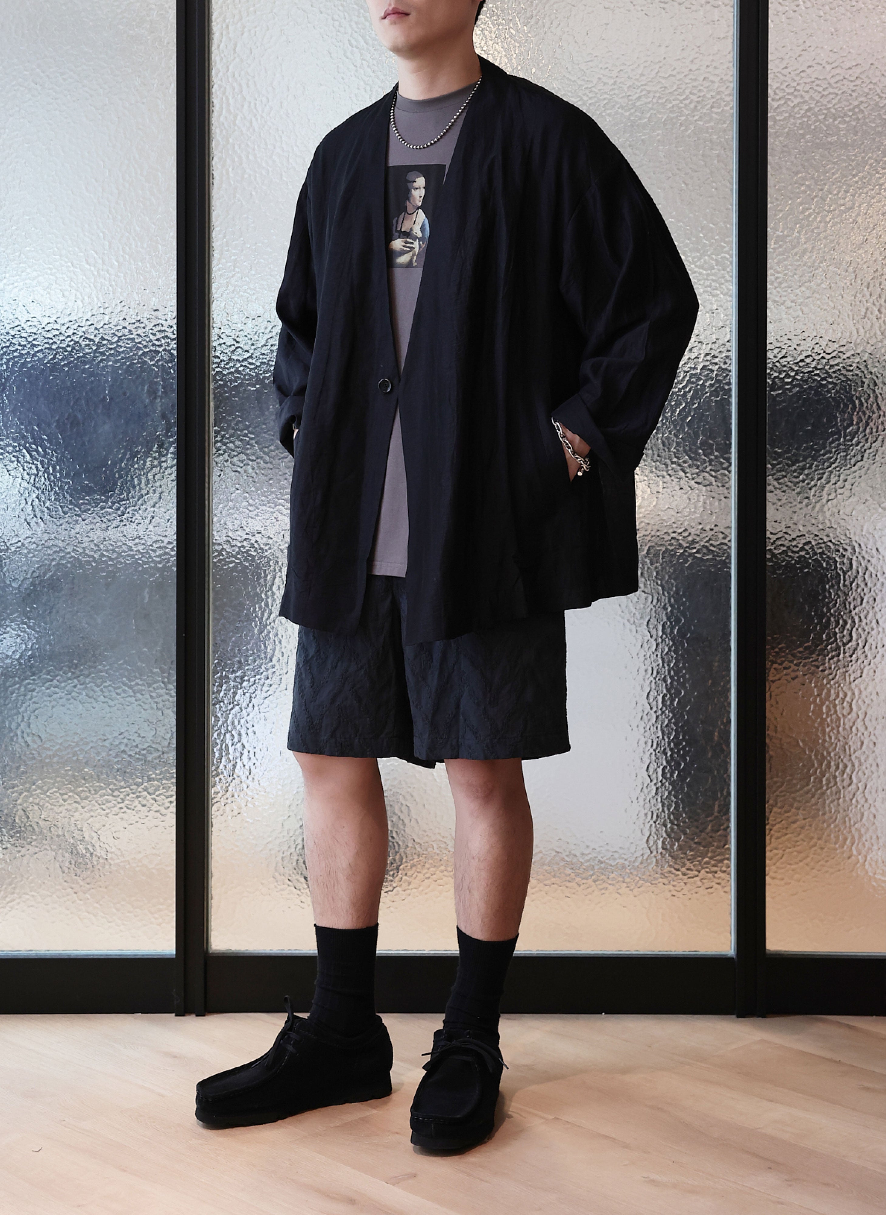 Elegant Kimono Soft Blazer Jacket for Women - Lightweight Open Front Cardigan with Pockets - Perfect for Office, Casual Wear & Special Occasions