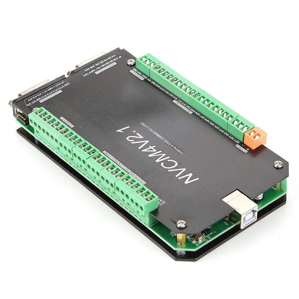 4 Axis CNC Controller Board - USB Interface Motion Controller for Stepper Motors | DIY CNC Machine, Woodworking, Metal Engraving & 3D Printing Projects