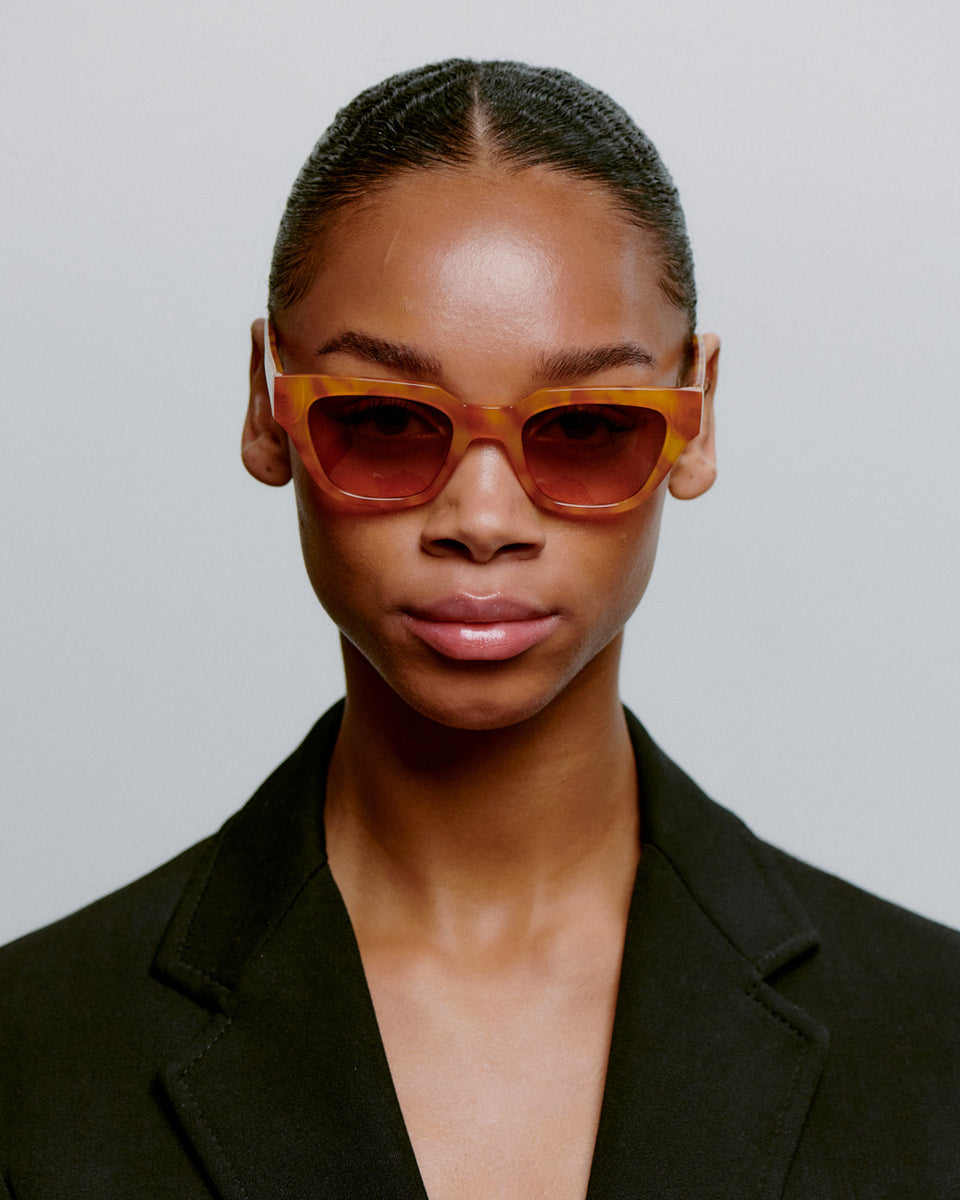 Kaws Burnt Amber Sunglasses – Stylish UV Protection Shades for Men & Women | Perfect for Outdoor Activities, Beach, and Fashion Accessories