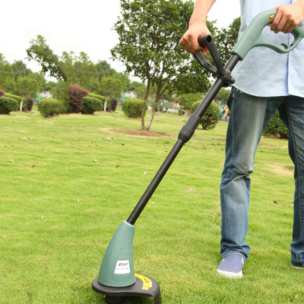 350W Brush Cutter Hedge Trimmer - Adjustable 94cm-114cm Length, 10000r/min High Speed, Dual Safety Switch - Perfect for Lawn Care, Yard Maintenance & Landscaping