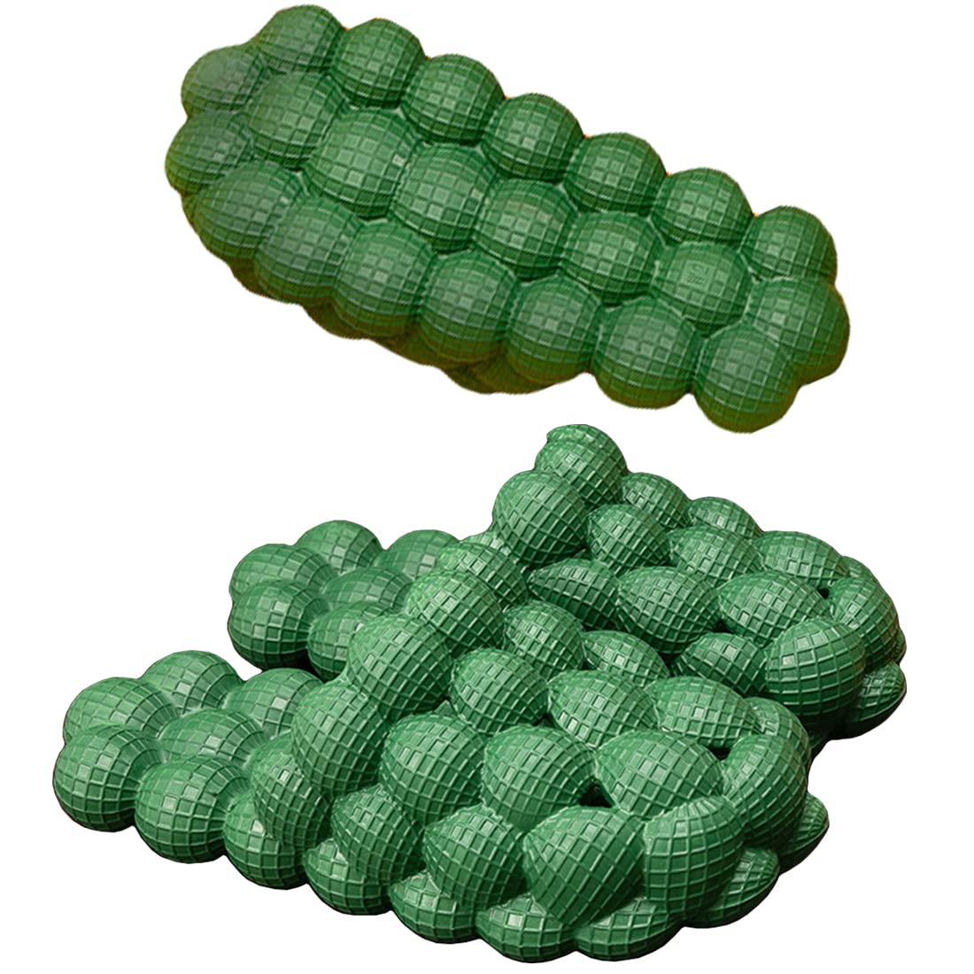 Funny Bubble Massage Slippers for Men & Women - Comfortable Bubble Pillow Slides - Unisex House Slippers, Beach Sandals for Relaxation at Home or Vacation