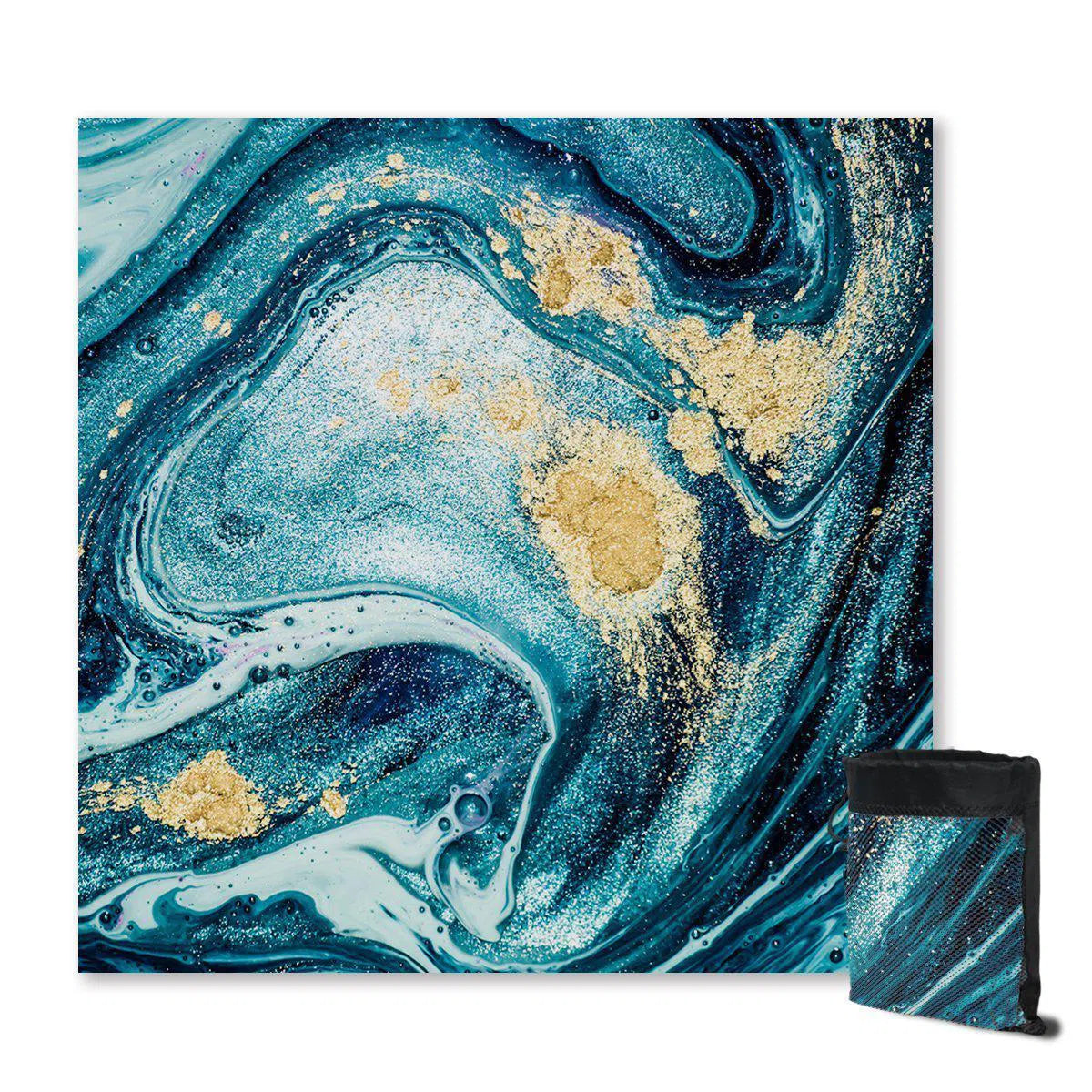Bondi Beach Sand Free Quick Dry Towel - Super Absorbent & Lightweight for Travel, Pool, Yoga & Outdoor Activities