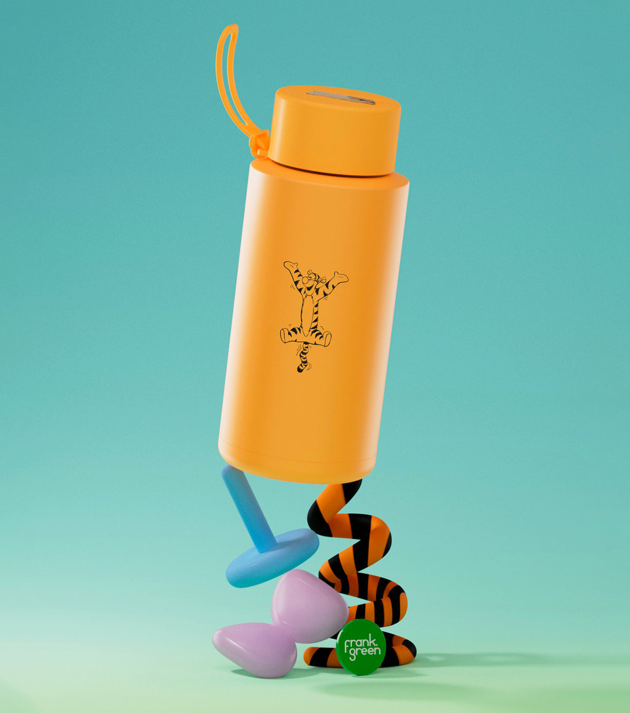 Disney Mickey Mouse Ceramic Reusable Water Bottle 34oz (1000ml) - Insulated Travel Mug for Hot & Cold Drinks, Perfect for Office, Gym, Hiking and Outdoor Activities