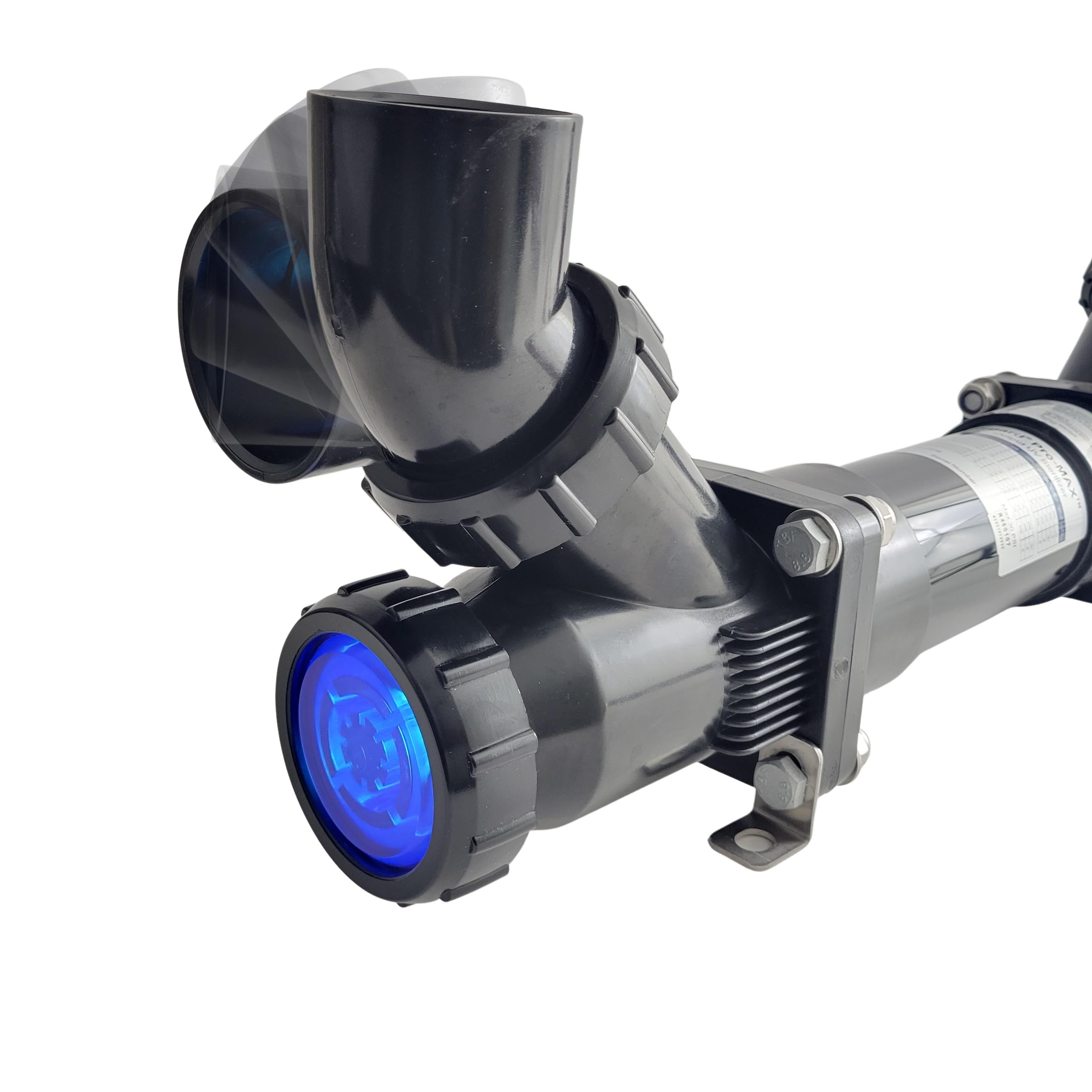 Lifegard Pro MAX 120W High Output Germicidal UV Light - 3 Diameter Housing for Aquarium, Pond & Water Purification Systems