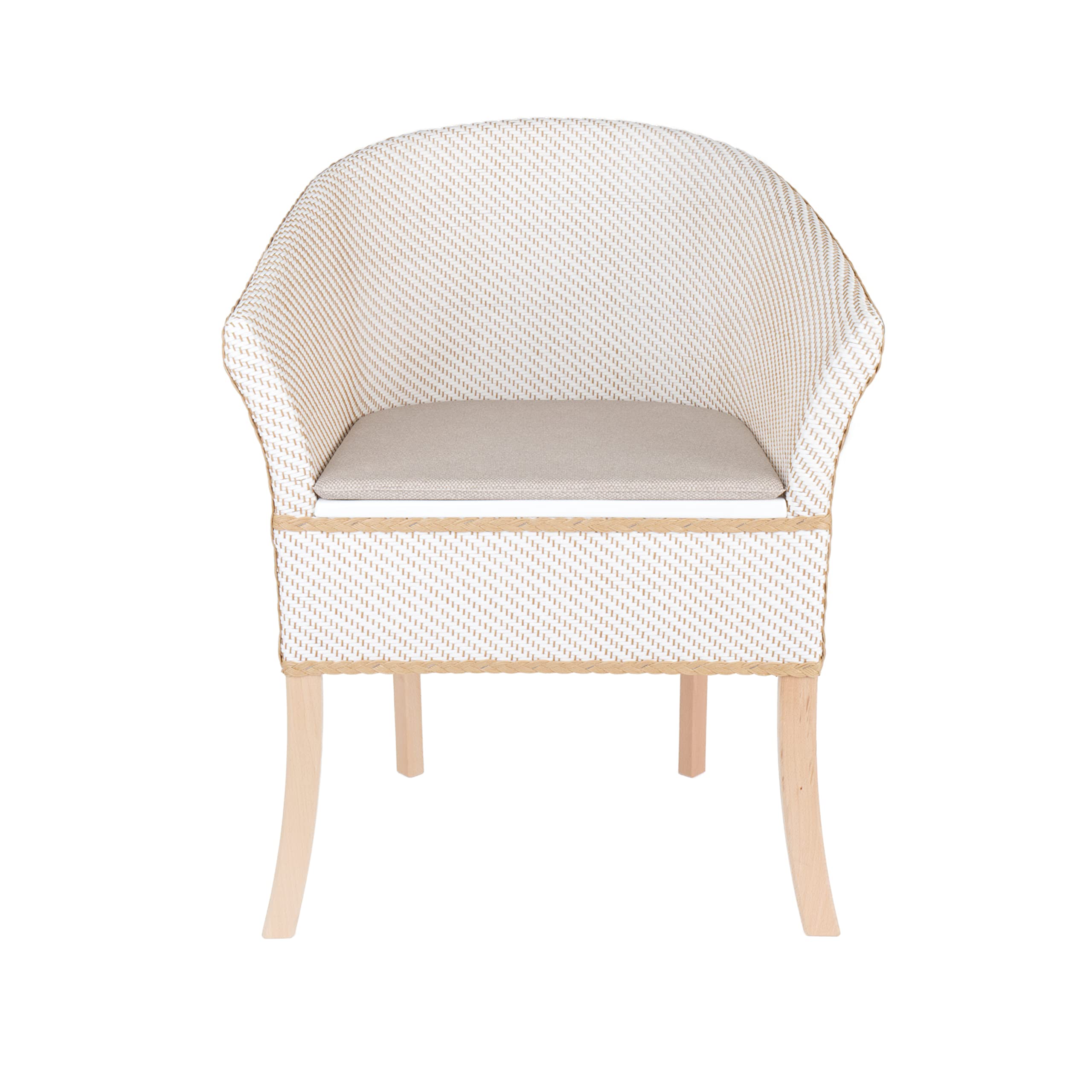 Derby Basketweave Commode Chair - Portable Toilet for Home & Clinic Use - Wicker Style Bedside Commode with Removable Bucket - Ideal for Elderly Care, Post-Surgery Recovery & Bathroom Accessibility