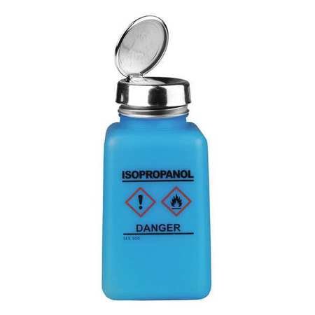ESD Safe IPA Bottle, 177.4mL (6-Pack) - Wide Mouth Graduated Container for Electronics Cleaning, 3D Printing & Lab Use