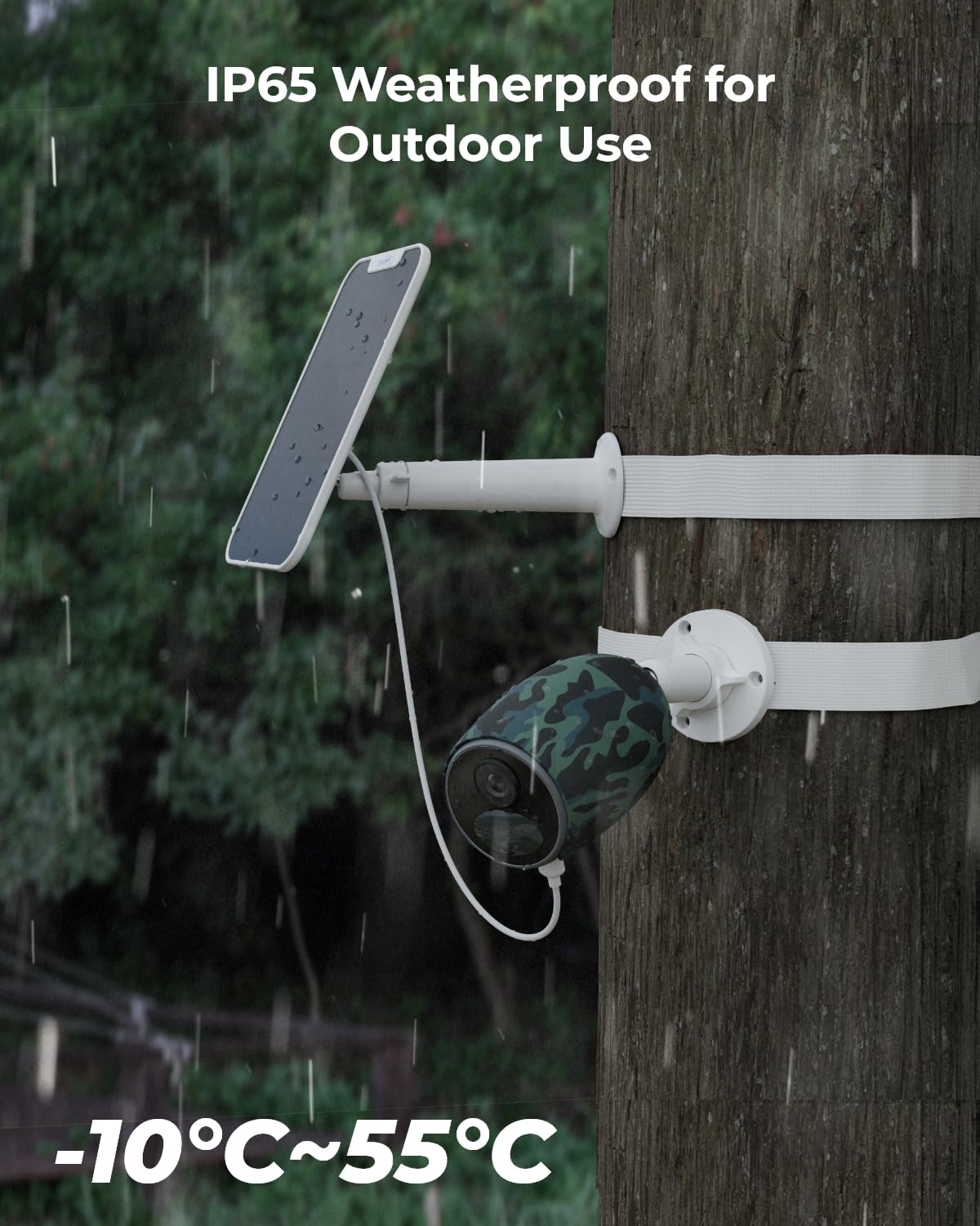 REOLINK Go Plus 4G LTE Cellular Security Camera - 2K Wireless Outdoor Camera with Solar Panel, Rechargeable Battery, 4MP Night Vision, 2-Way Audio, Smart Person/Vehicle Detection - Ideal for Home Security, Construction Sites, and Remote Property Monitoring
