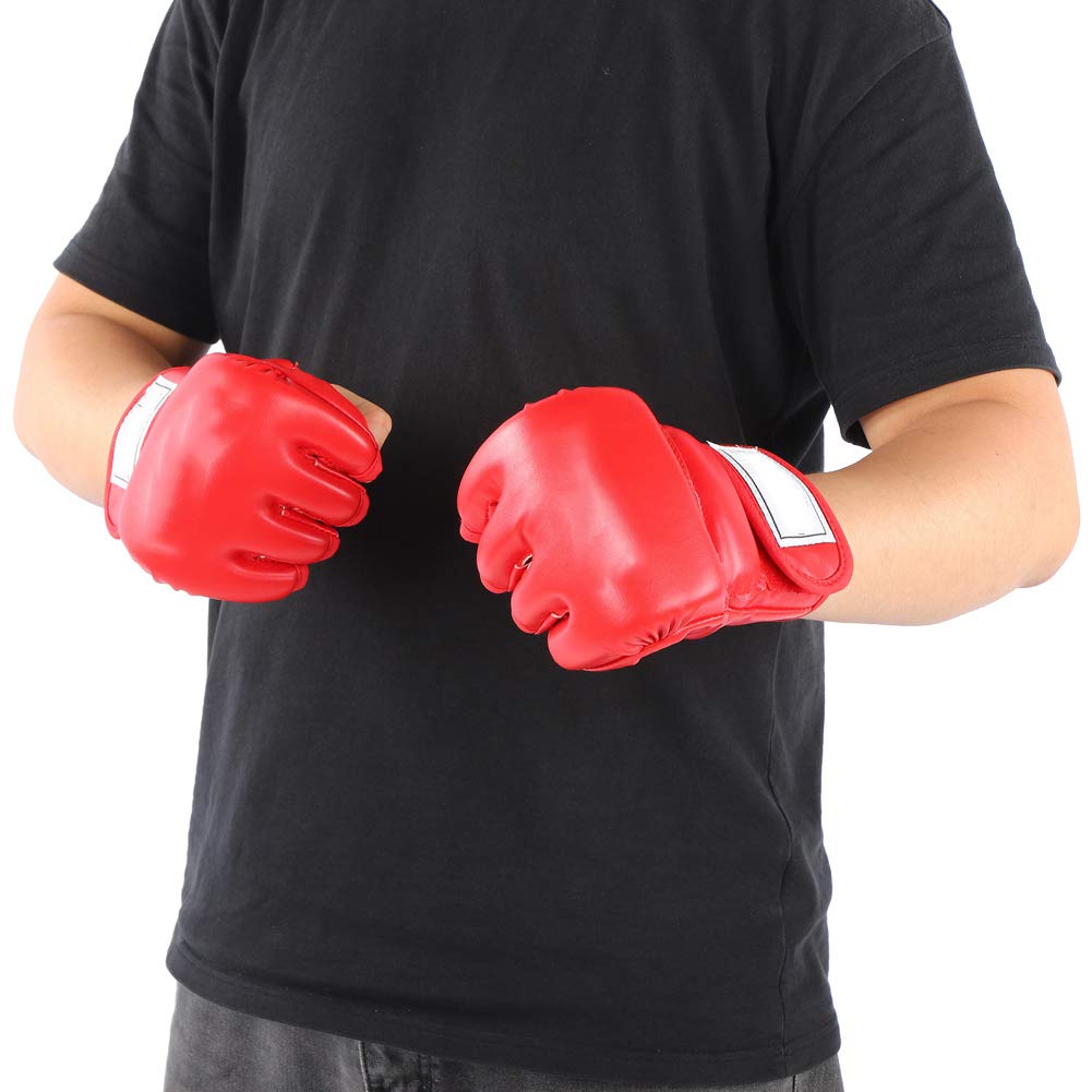Premium MMA Gloves for Men & Women - Open Palm Design for Breathability - Ideal for Kickboxing, Muay Thai, Sparring & Bag Work - Durable Martial Arts Training Gloves for Punching & Combat Sports