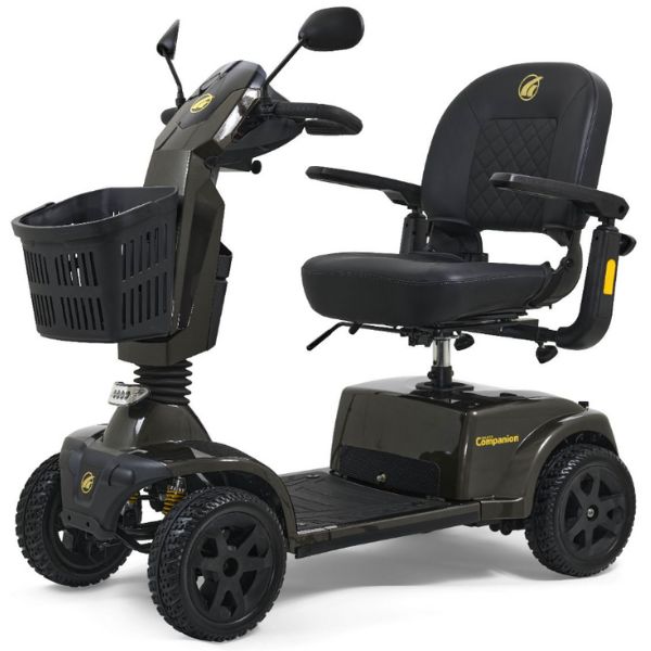 Golden Technologies Companion 4 Wheel Bariatric Mobility Scooter GC440 - Heavy Duty Electric Scooter for Adults & Seniors with 500 lbs Capacity - Ideal for Indoor & Outdoor Use, Shopping, Travel & Daily Mobility