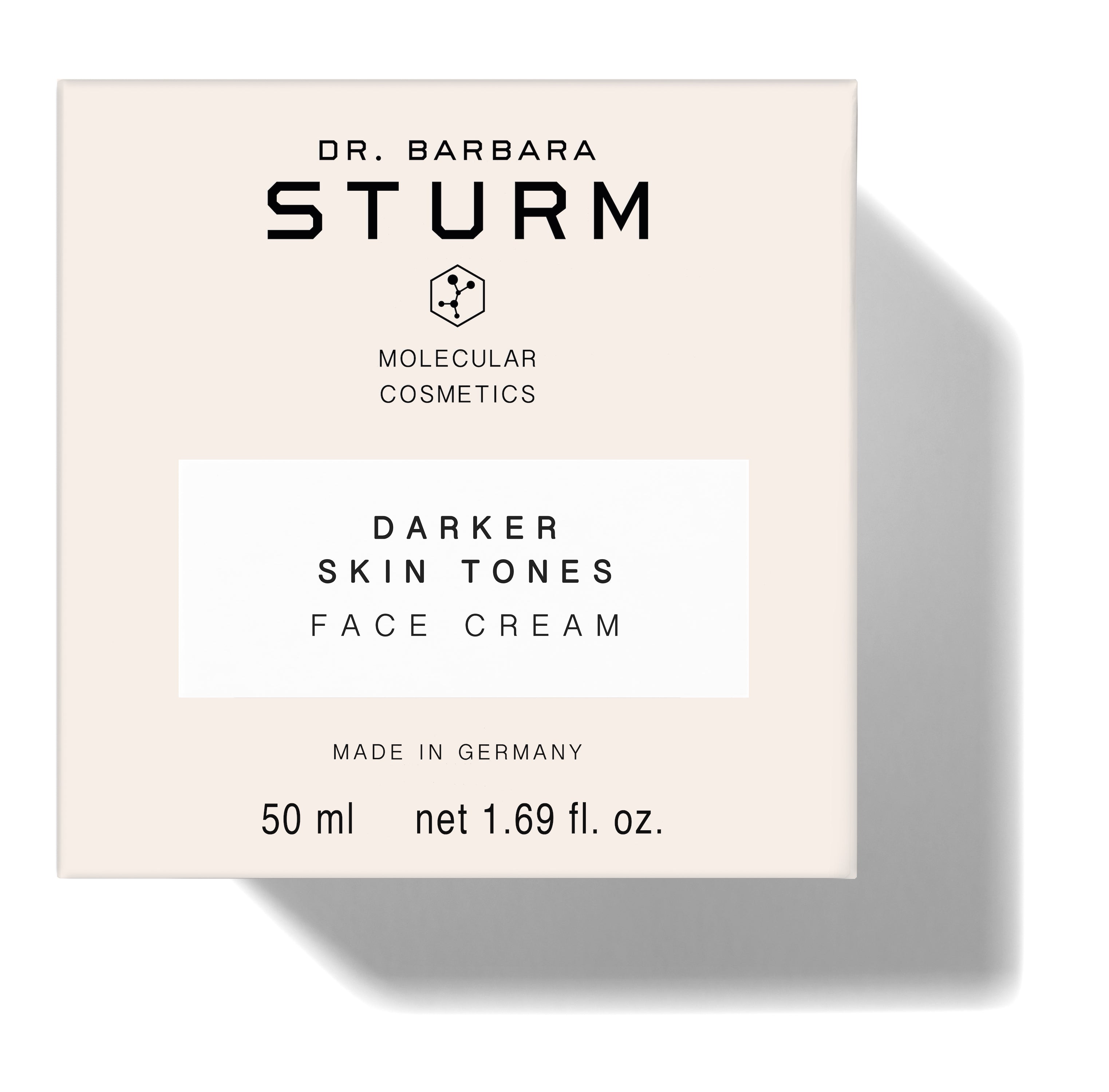 Dr. Barbara Sturm Darker Skin Tones Face Cream - Hydrating & Brightening Moisturizer for Melanin-Rich Skin | Day & Night Skincare Routine