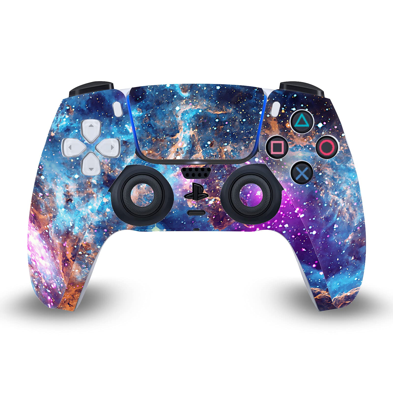 Official Licensed Cosmo18 Lobster Nebula Mix Art Vinyl Skin Sticker for Sony PlayStation 5 PS5 Slim & Digital Edition Console & DualSense Controller - Protective Decal for Gaming Setup & Customization