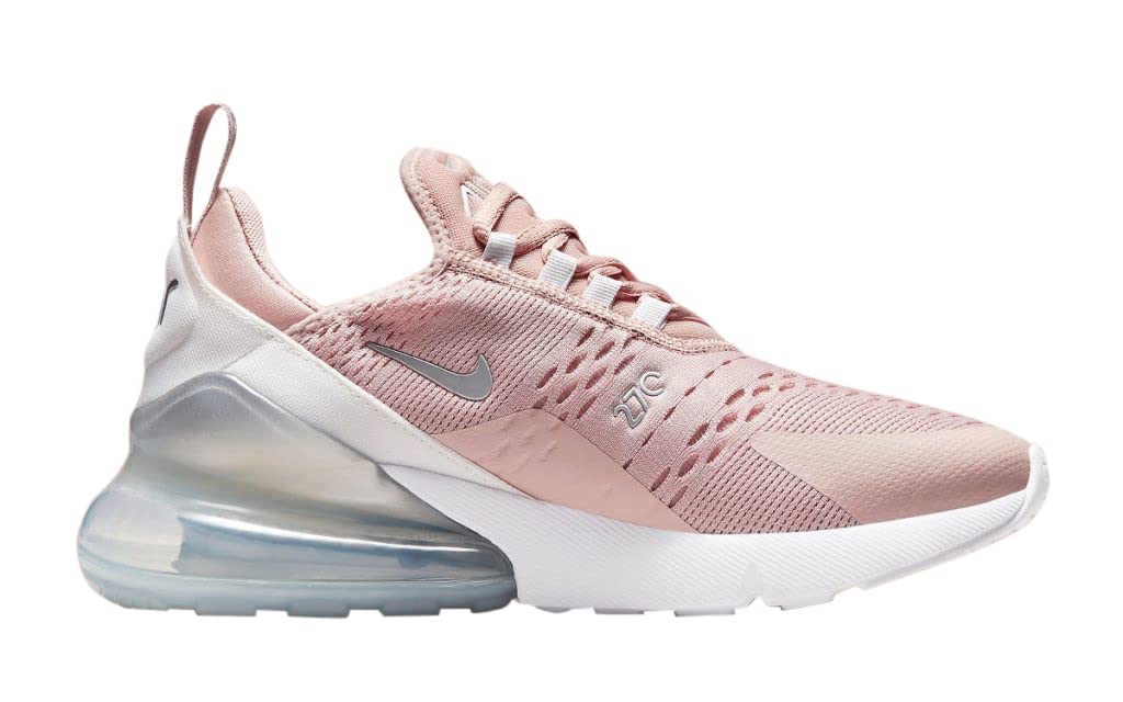 Nike Air Max 270 Men's Running Shoes - Oxford/Metallic Silver/White | Lightweight Cushioned Sneakers for Jogging, Gym Workouts & Casual Wear