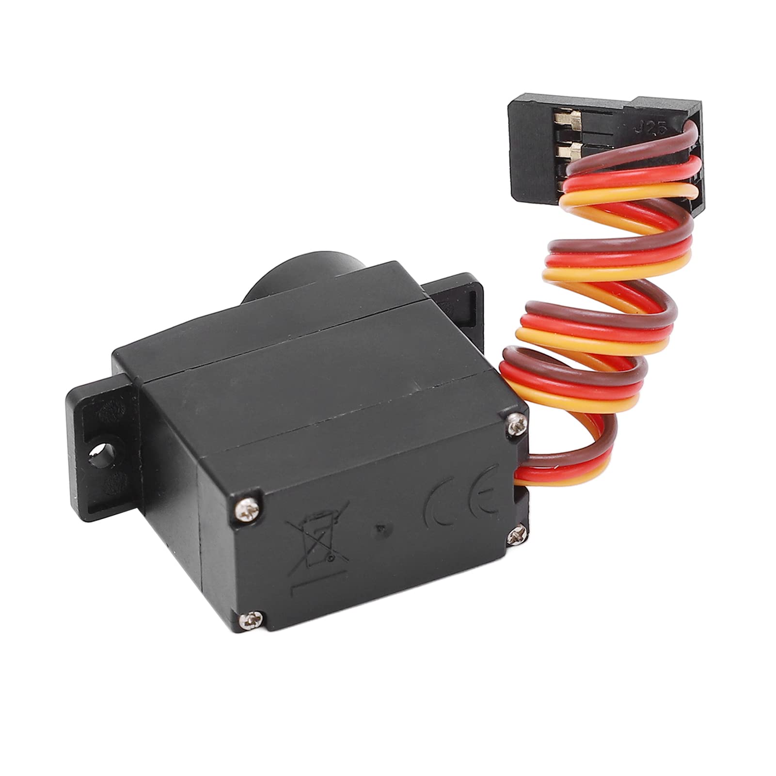 Huleo High-Efficiency Low-Noise Plastic Gear Servos for RC Cars - Compatible with D12mini - Perfect for Off-Road Racing and DIY RC Car Upgrades