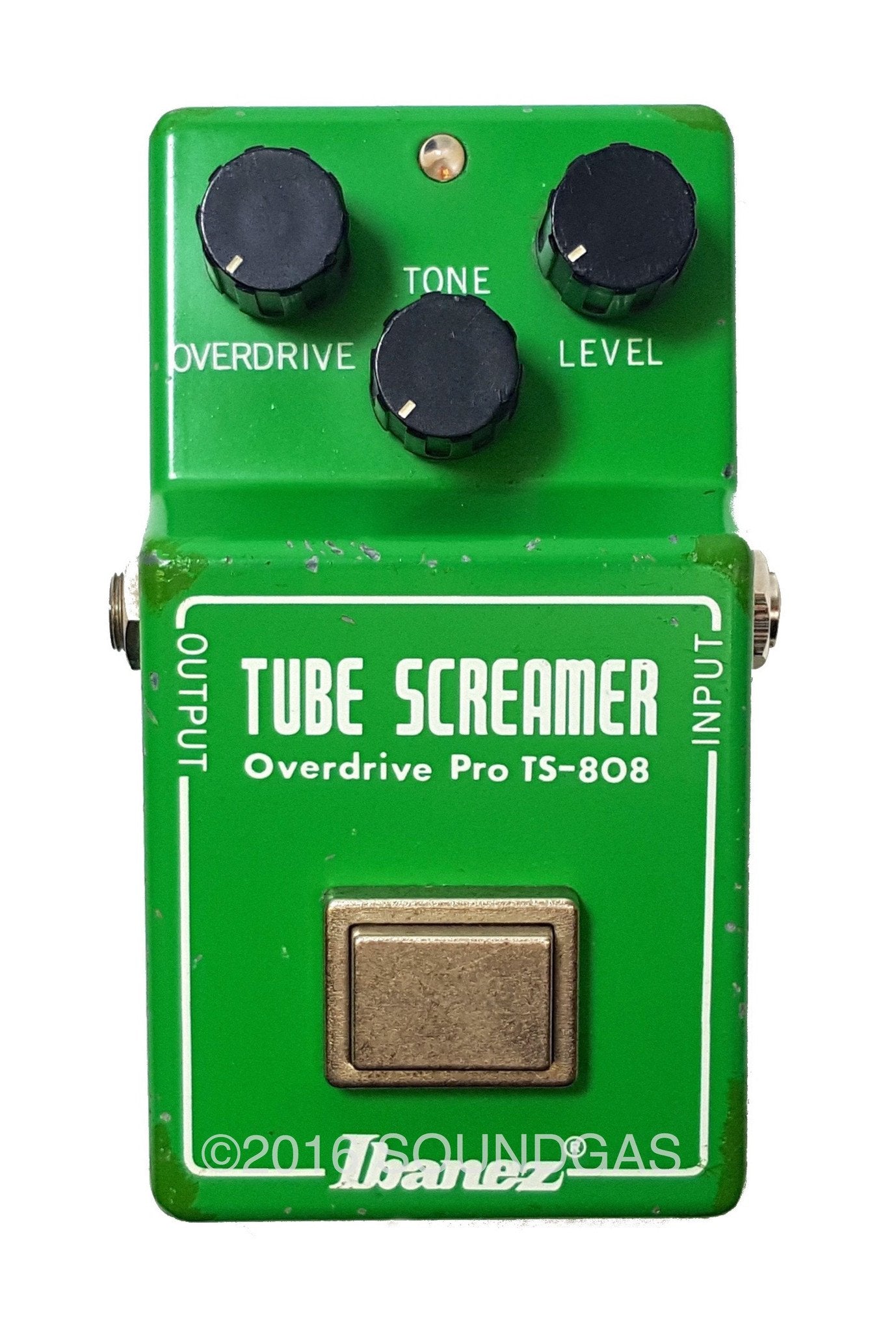 Ibanez TS808 Tube Screamer Overdrive Guitar Effects Pedal - Classic Analog Boost for Blues, Rock & Metal - Perfect for Stage & Studio Use