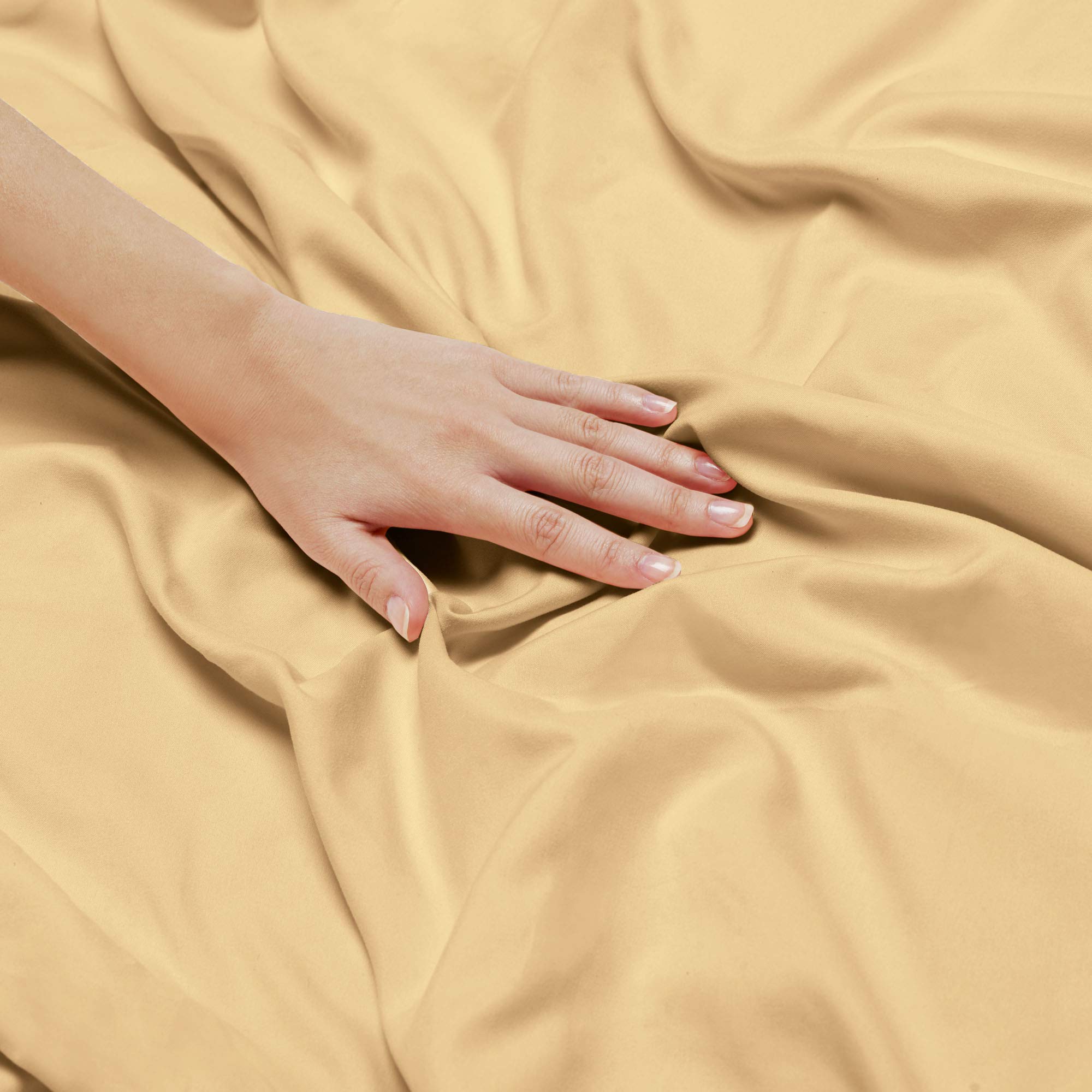 Premium 800 Thread Count 100% Combed Cotton Twin XL Sheet Set - 4pc Soft Bed Sheets with Extra Long Staple Cotton, Deep Pocket Fits Mattress Up to 14