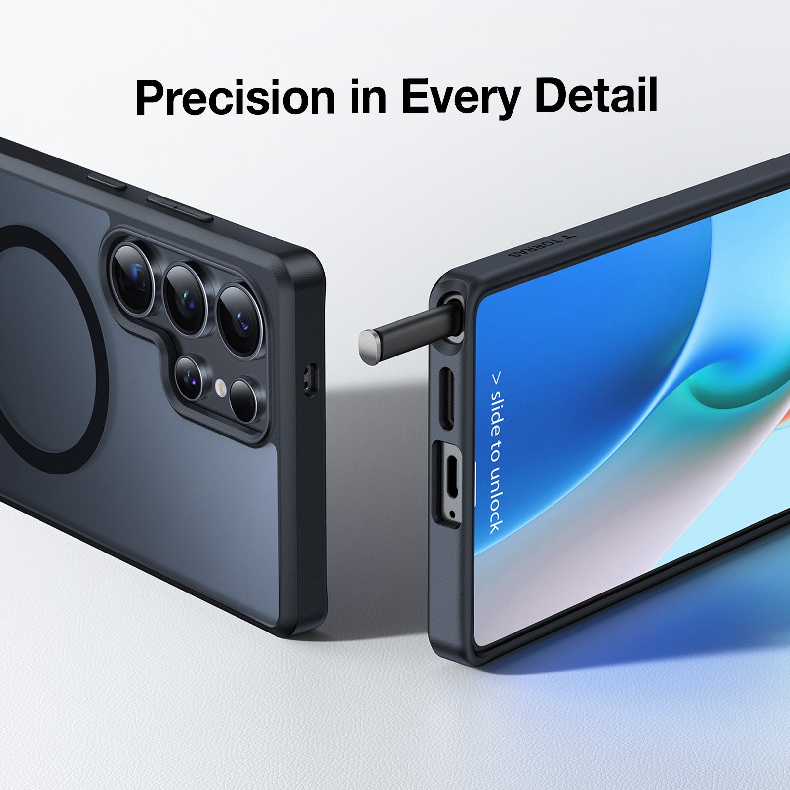 Ostand L1 Phone Stand Holder for Samsung Galaxy S25 - Adjustable & Portable Desktop Stand for Watching Videos, Gaming, and Video Calls