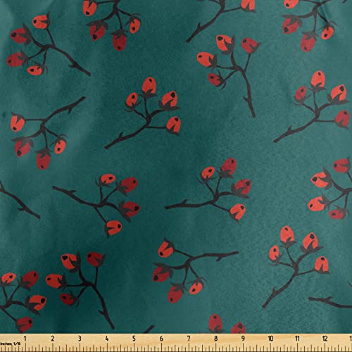 Teal Ruby Vermilion