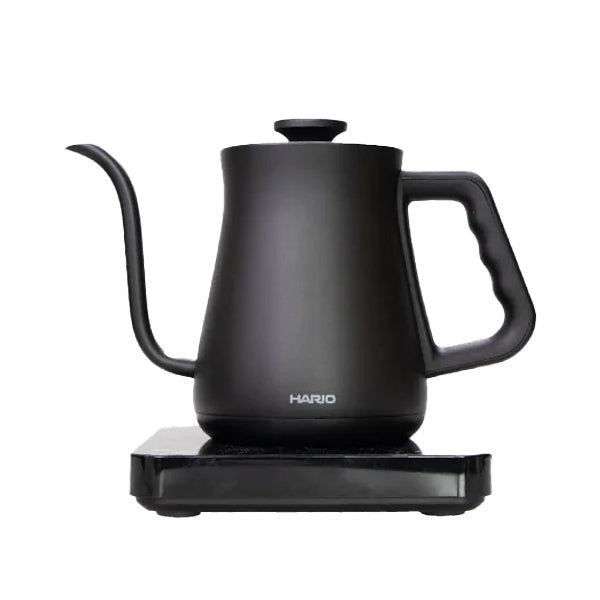 Hario Alpha Electric Kettle - Fast Boiling, Temperature Control, Stainless Steel - Perfect for Coffee, Tea & Home Brewing
