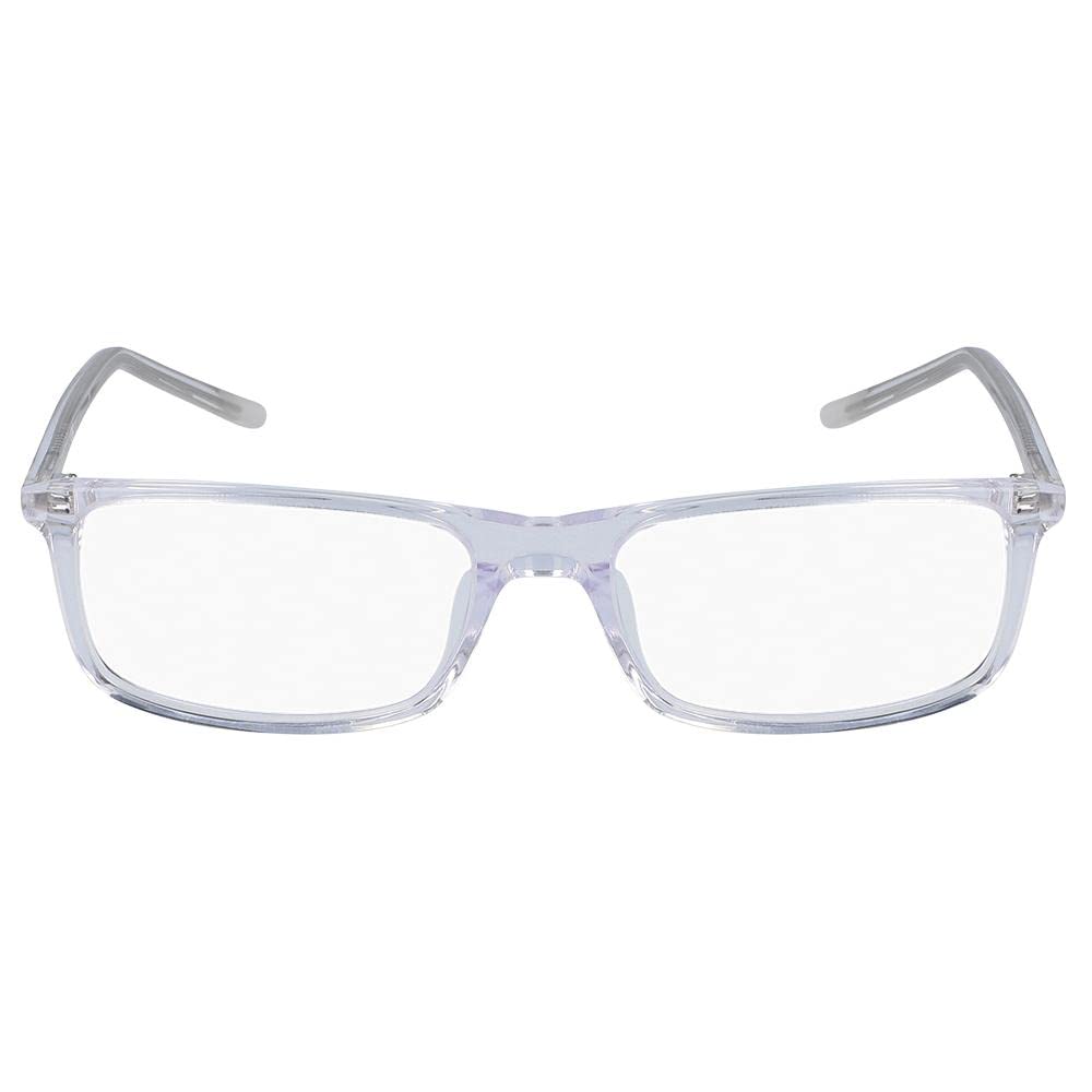 Nike 7252 974 Clear Prescription Eyeglasses for Men & Women - Lightweight Comfortable Frame for Reading, Driving & Daily Use