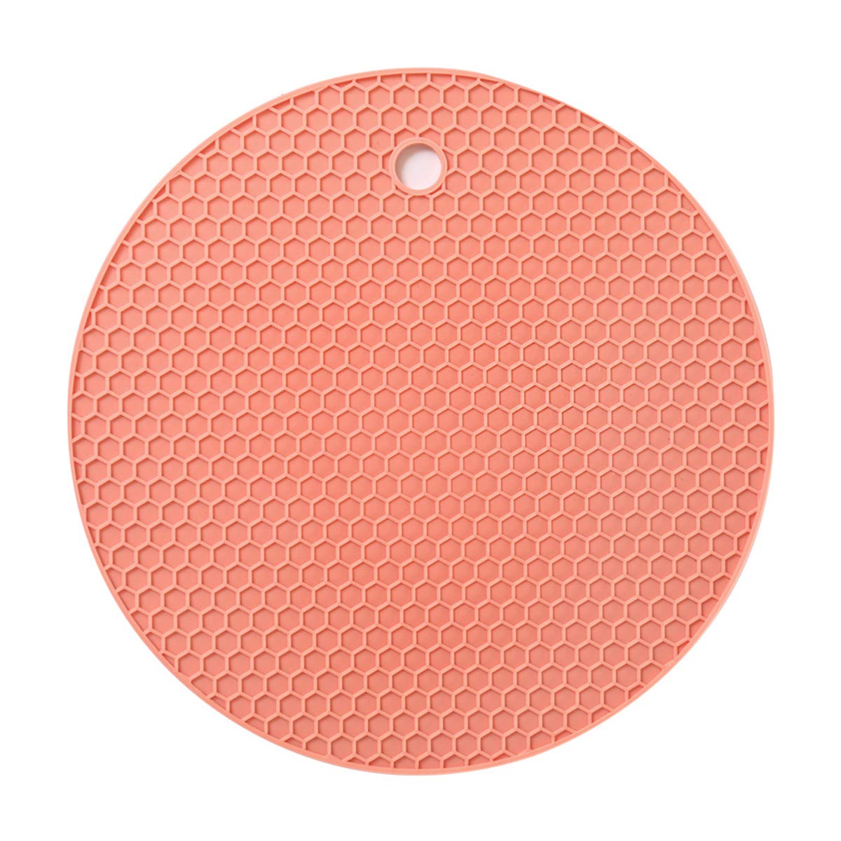 FAMKIT Silicone Heat Resistant Pads - Non-Slip Kitchen Table Mats for Hot Pots, Pans & Dishes - Set of 4 Heatproof Trivets for Dining Table, Countertop & Stove Protection (Black) - Perfect for Cooking, Serving & Entertaining