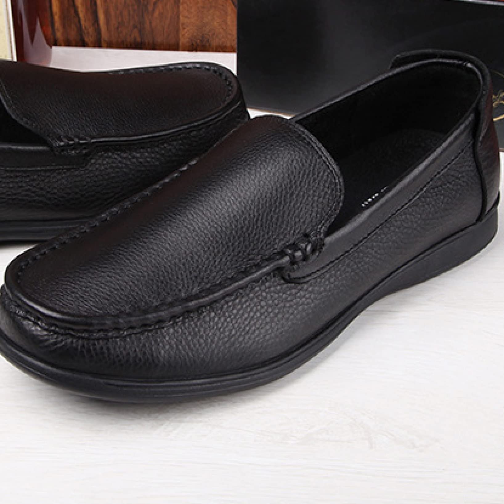 Men's Comfortable Boat Shoes - Classic Loafers & Lightweight Slip-On Dress Shoes for Office, Casual & Driving | Perfect for Daily Wear, Business Meetings & Weekend Outings