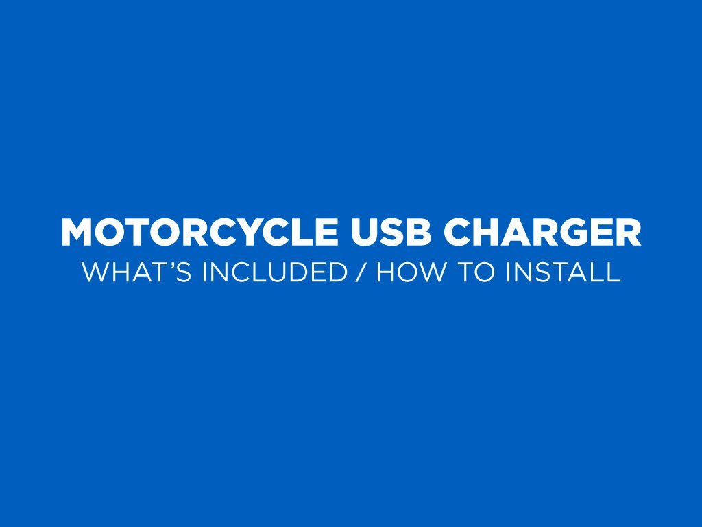 Universal Motorcycle USB Charger - 12V/24V Waterproof Fast Charging Port for Smartphones & GPS - Perfect for Long Rides & Outdoor Adventures