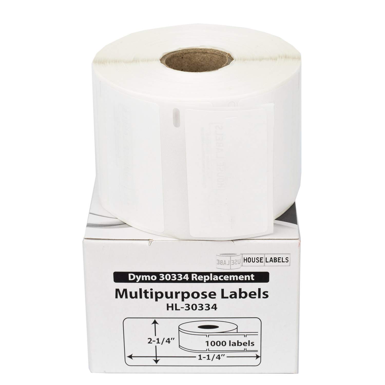 HOUSELABELS Removable Adhesive Multipurpose Labels 2-1/4
