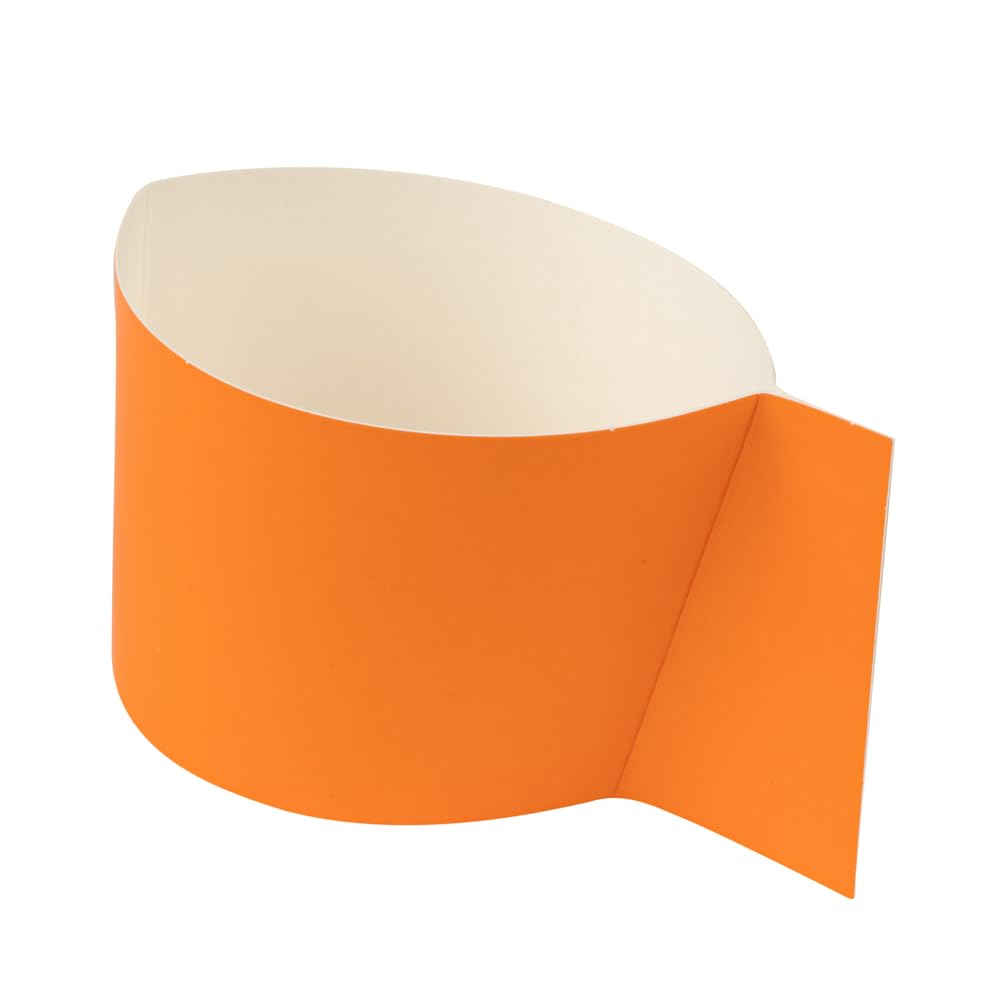 Restpresso 1000-Pack Disposable Hot Coffee Sleeves with Handle - Fits 12oz, 16oz & 20oz Cups | Orange Paper Cup Jackets for Restaurants, Cafes & Takeout (Cups Sold Separately) - Perfect for Coffee Shops, Office Breakrooms & Catering Events