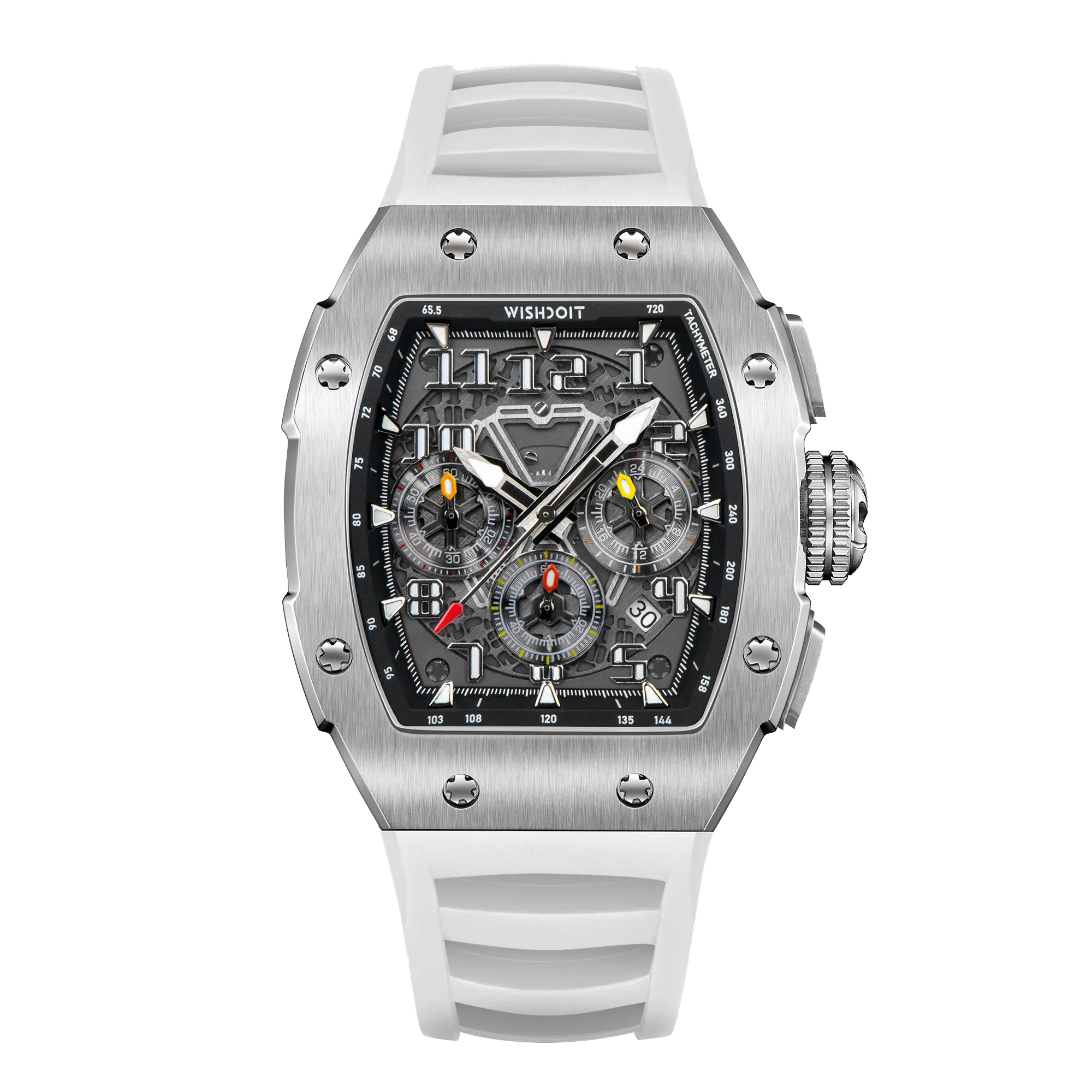 RACING GT CHRONO Quartz Chronograph Watch for Men - Sporty Waterproof Wristwatch with Date Display - Perfect for Racing, Driving & Outdoor Adventures