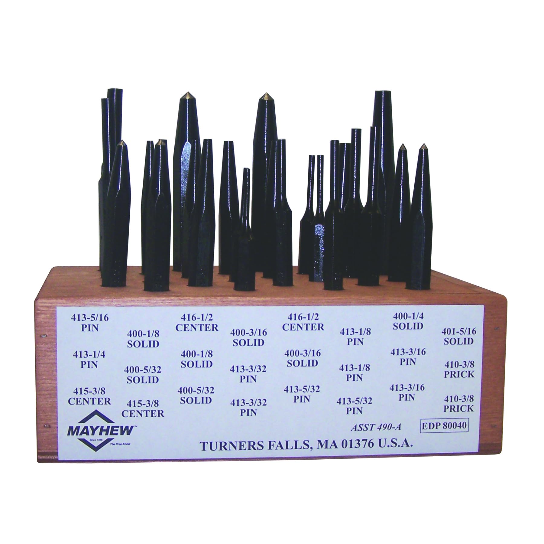Mayhew Tools 80040-MAI 045256800400 Black Professional Pry Bar - Heavy Duty Construction, Automotive Repair, Demolition Work - Perfect for Mechanics, Contractors & DIY Projects