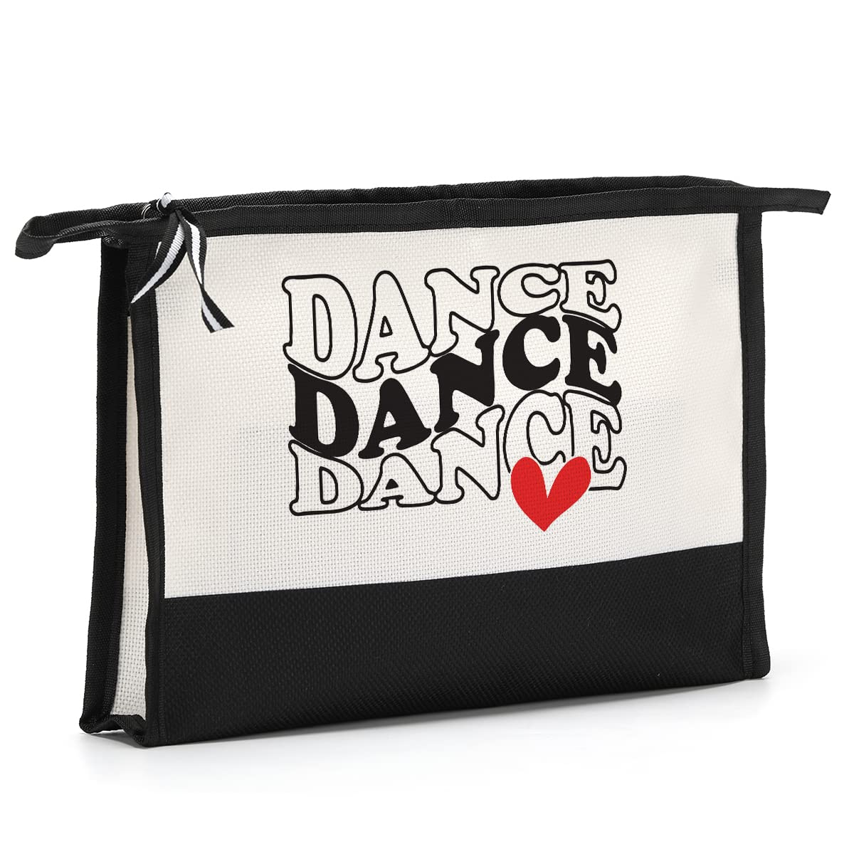 **Elegant Dance Makeup Bag - Perfect Gift for Women, Girls, Dance Teachers & Ballerinas - Ideal for Recitals, Birthdays & Dance Classes - Great for Dance Coaches, Instructors & Dancers**