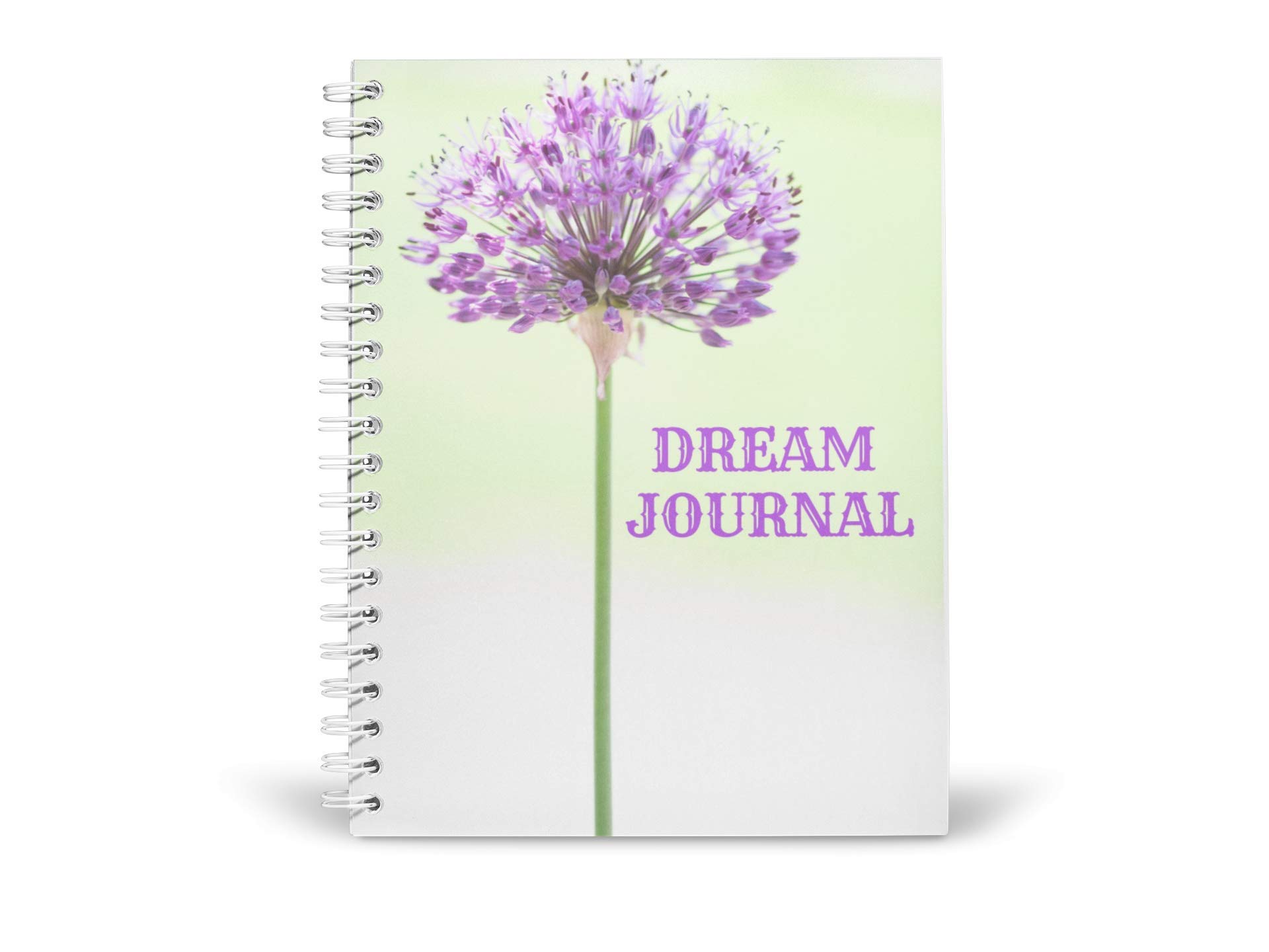 Dream Journal Notebook - 5.5x8.5 Inches, Spiral Bound with 196 Lined Pages - Perfect for Recording Dreams, Daily Thoughts & Creative Writing