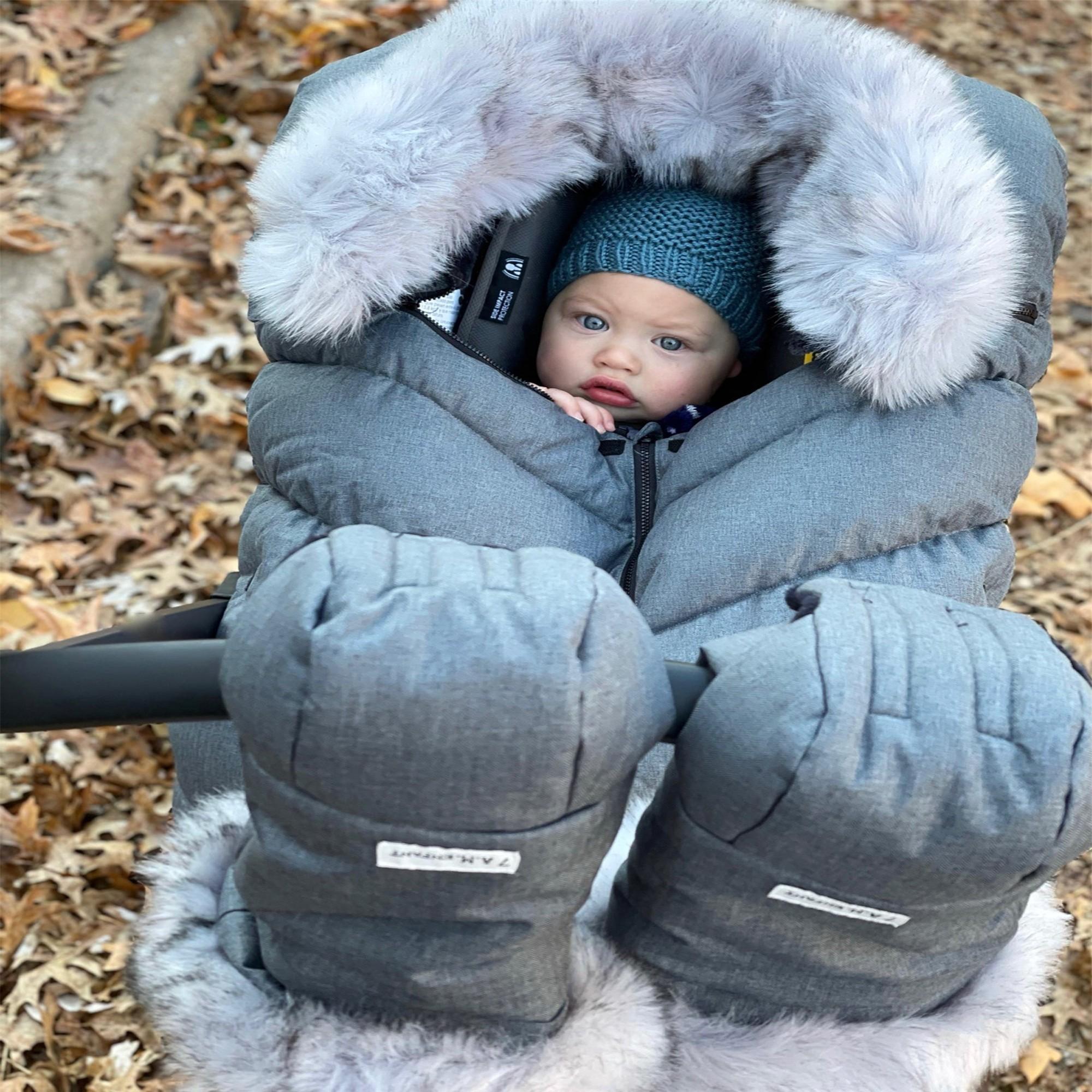 Tundra Car Seat Cocoon - Premium Baby Car Seat Cover for Winter & Cold Weather - Perfect for Infants & Toddlers in Snowy Conditions