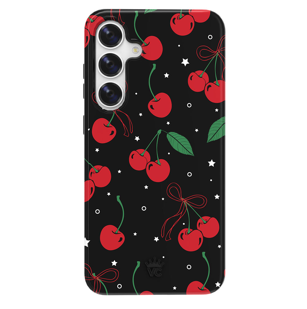 Samsung Phone Case with Cherry Design - Durable Protective Cover for Samsung Galaxy Series - Perfect for Everyday Use, Travel, and Gifting