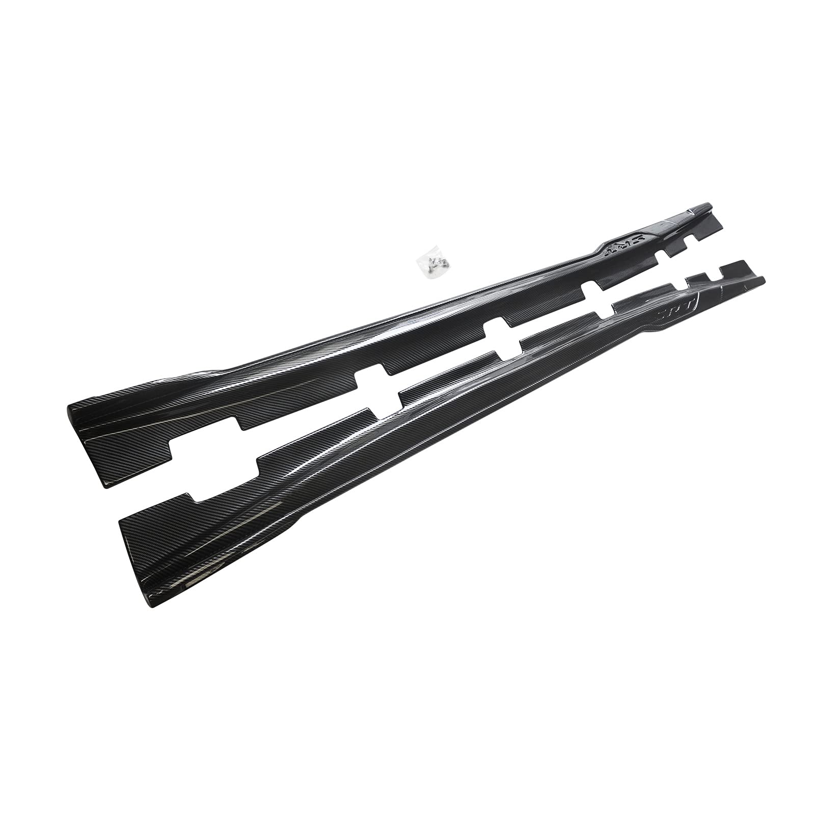 Carbon Fiber Side Skirts for 2011-2018 Dodge Charger RT R/T SXT - Rocker Panel Extensions & Splitters - Enhance Style & Aerodynamics for Street Racing & Car Shows