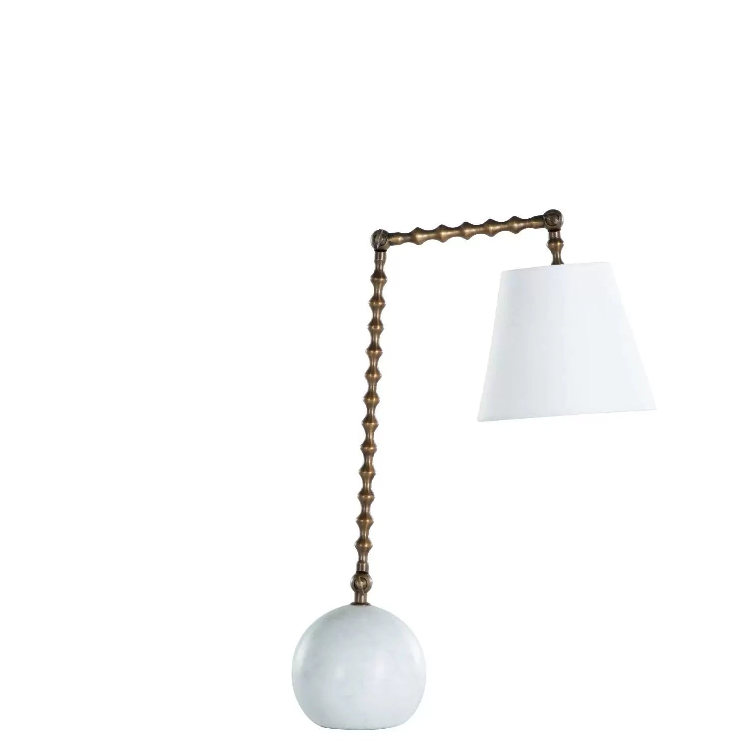 Huck & Peck Nora Task Lamp - Adjustable LED Desk Light for Home Office, Study & Reading - Modern Minimalist Design with Dimmable Brightness