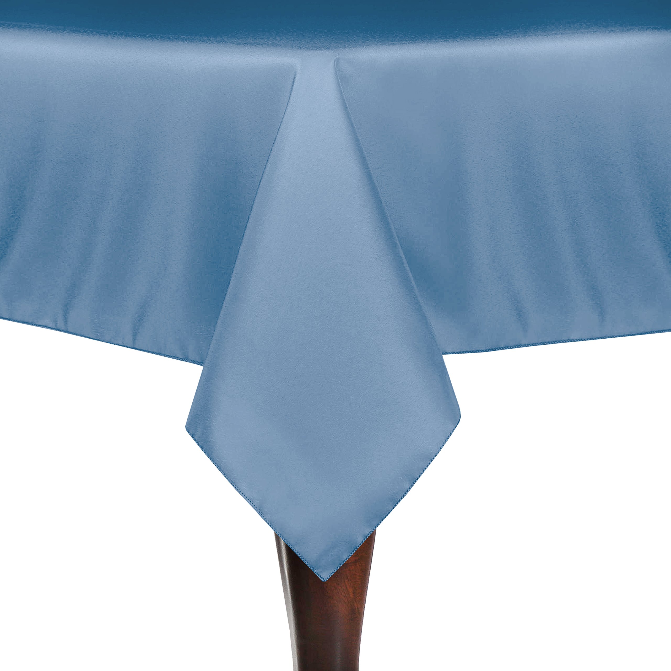 Premium 3-Pack 60x90 Inch Rectangular Polyester Tablecloth - Wrinkle-Resistant & Stain-Resistant - Light Baby Blue - Perfect for Weddings, Parties, and Everyday Dining