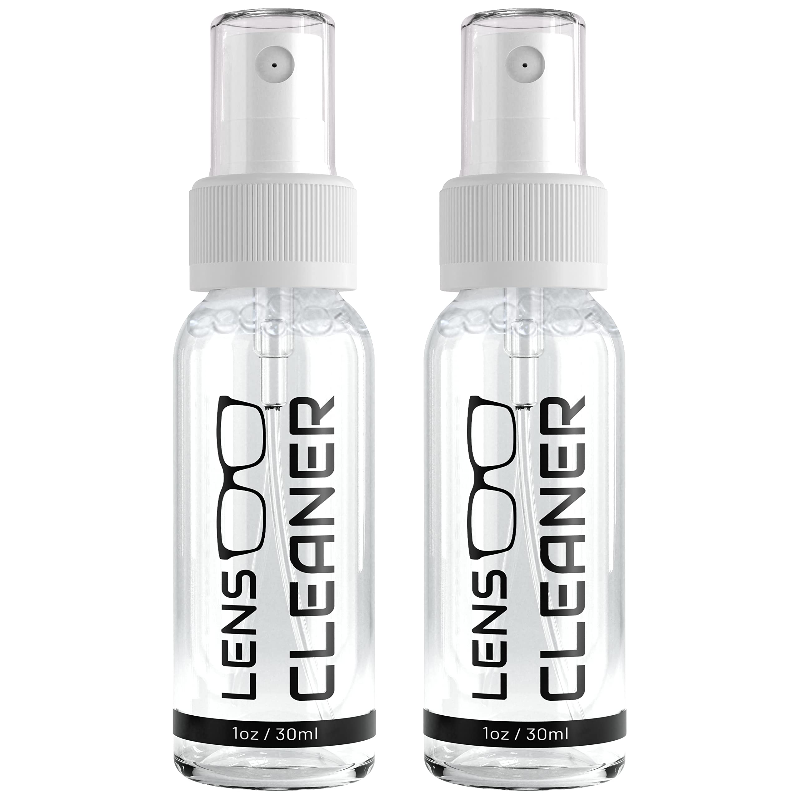 Premium Lens Cleaning Spray & Travel Kit for Glasses & Sunglasses - Anti-Fog, Streak-Free, Portable for On-The-Go Use at Work, Travel, and Outdoor Activities