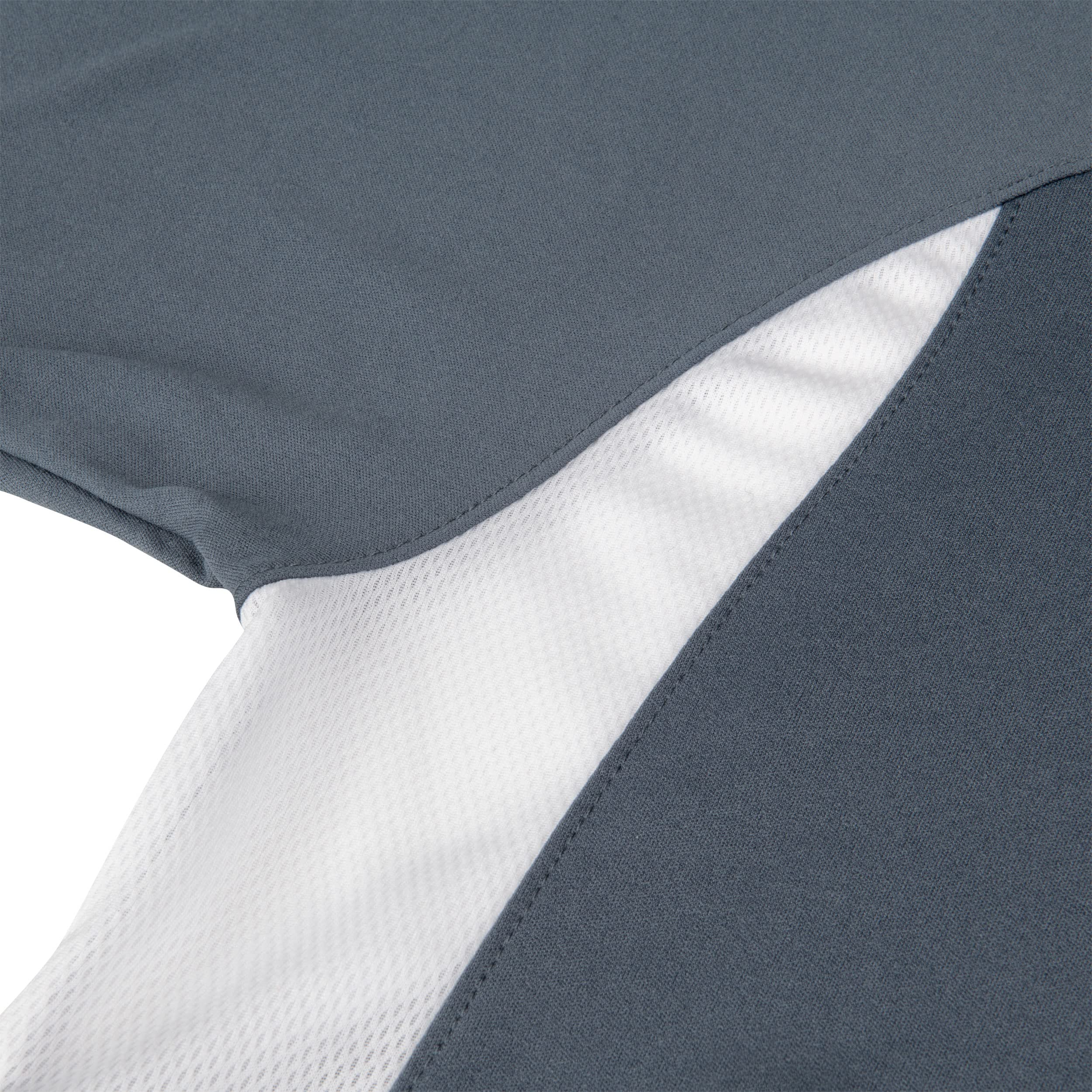 Champro Boys' Top Spin Lightweight Youth Baseball Jersey - Graphite & White - Medium Size - Perfect for Little League Games & Practice