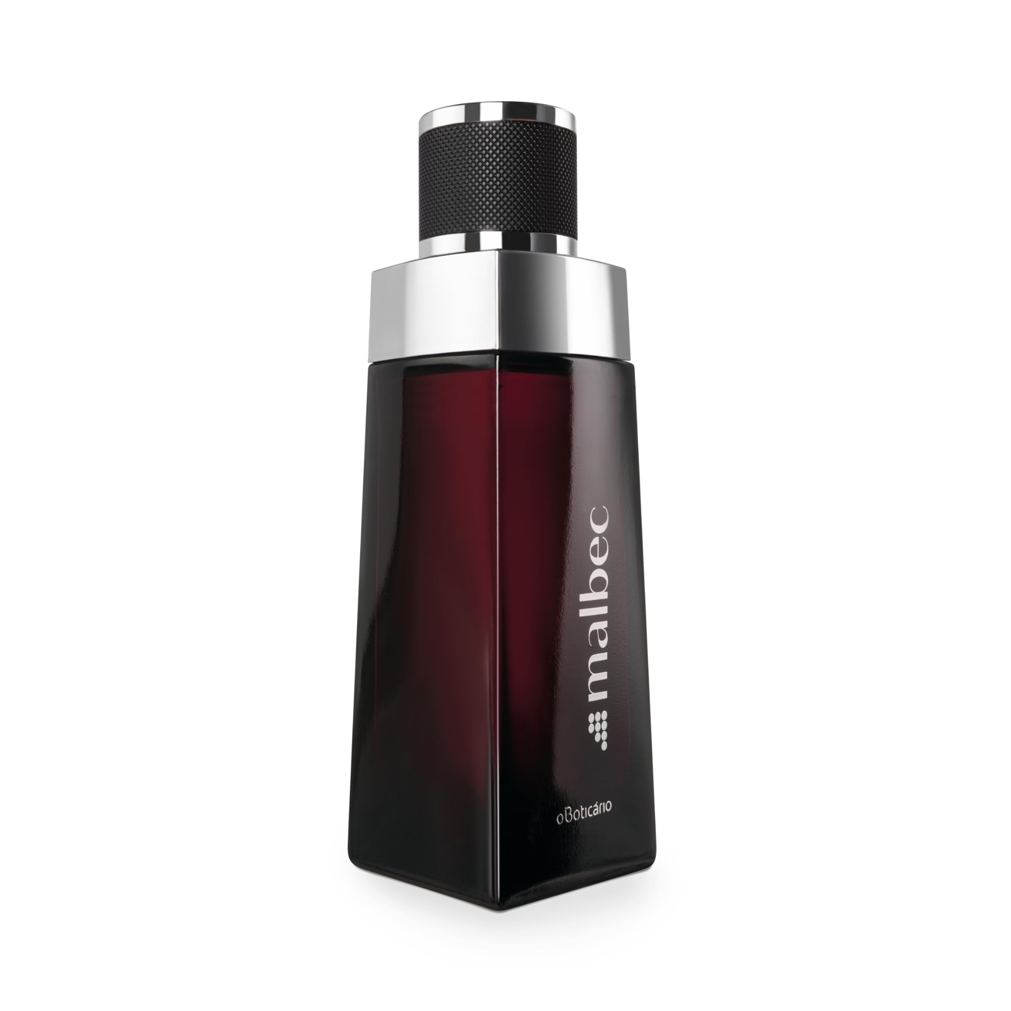 O Boticario Malbec Eau de Toilette for Men - Long-Lasting Cologne with French Oak Barrel-Aged Red Wine & Woody Amber Notes - 3.4 oz Perfume | Perfect for Date Nights, Office Wear & Special Occasions